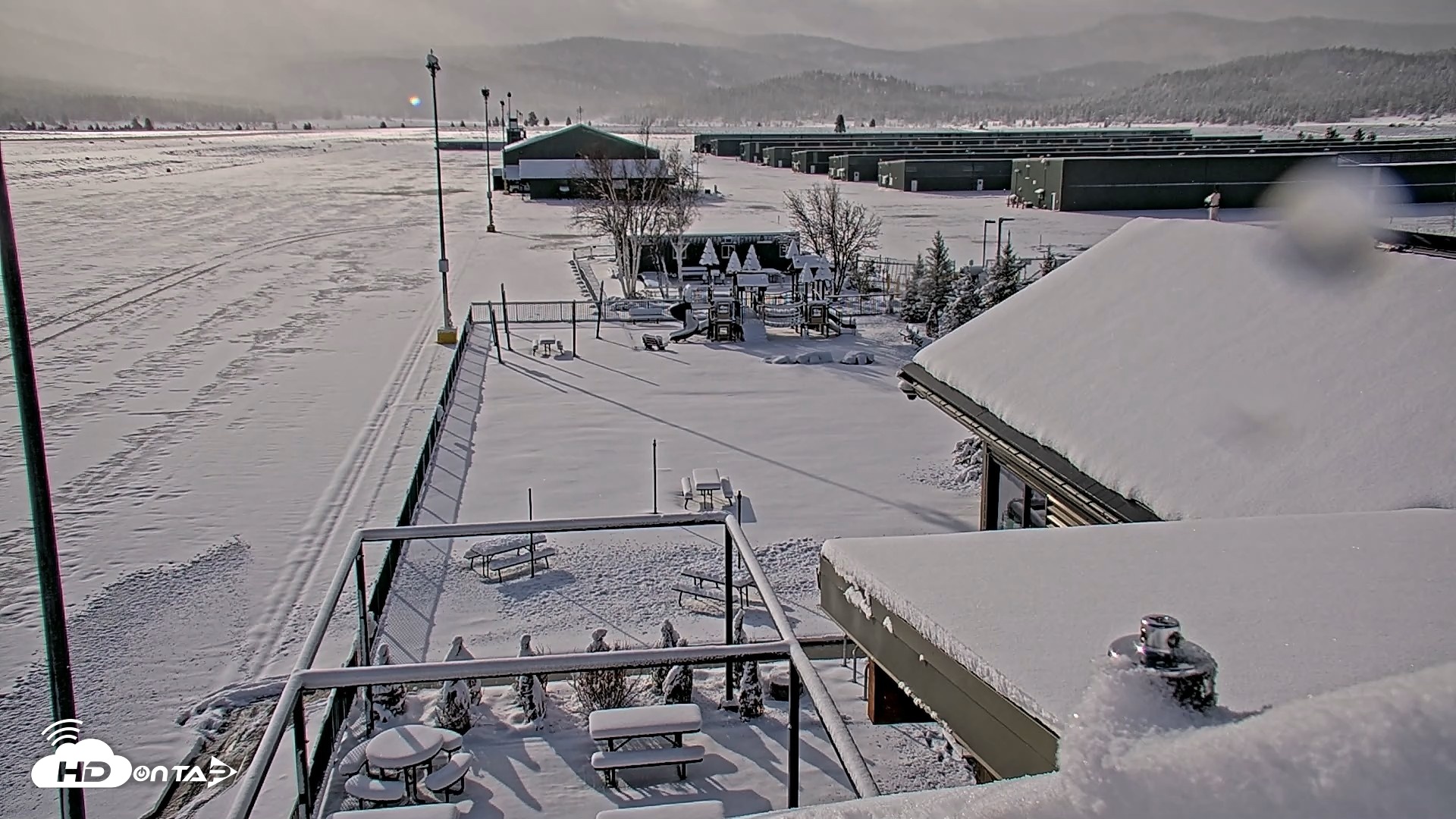 Snapshot of Truckee Tahoe Airport Live Webcam taken Apr 12, 2026, 8:16am PDT
