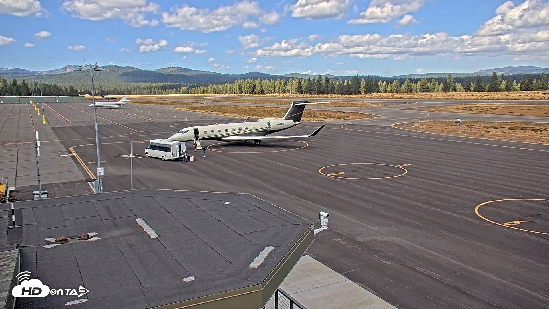 Snapshot of Truckee Tahoe Airport Live Webcam taken Oct 11, 2026, 1:03pm PDT