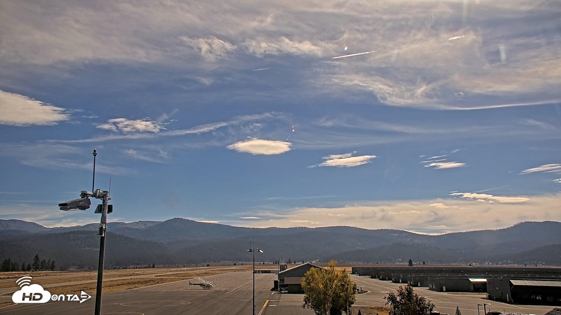 Snapshot of Truckee Tahoe Airport Live Webcam taken Oct 2, 2026, 11:01am PDT