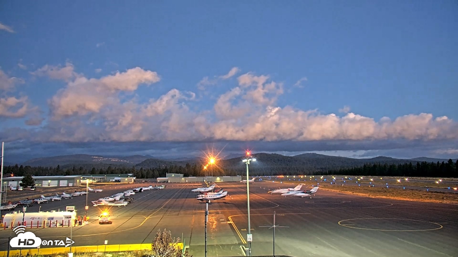 Snapshot of Truckee Tahoe Airport Live Webcam taken Sep 6, 2026, 6:08am PDT