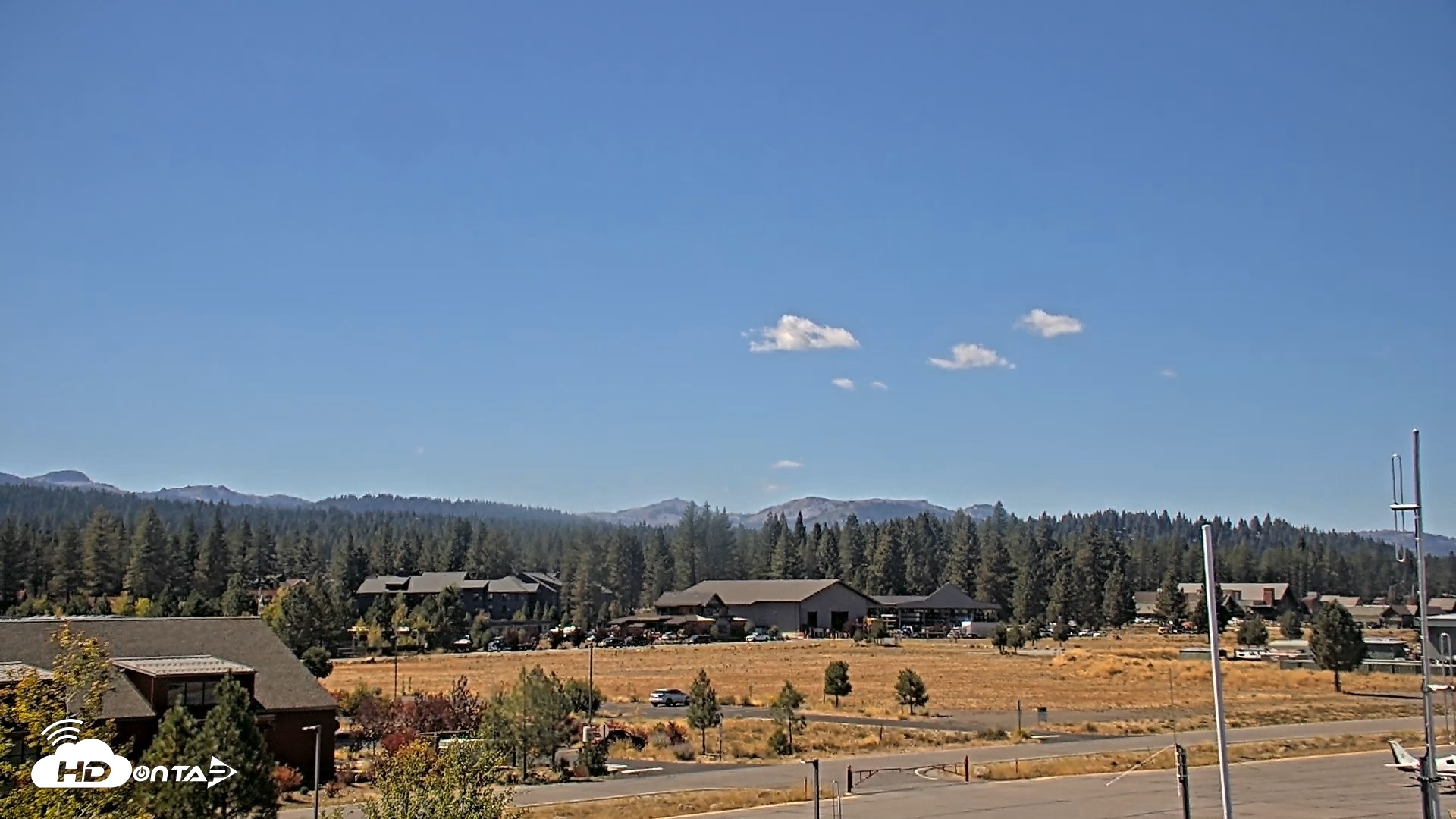 Snapshot of Truckee Tahoe Airport Live Webcam taken Sep 18, 2026, 1:22pm PDT
