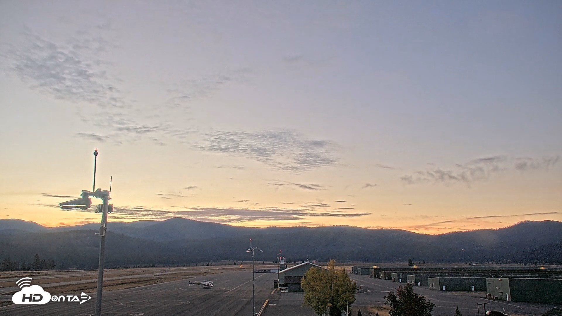 Snapshot of Truckee Tahoe Airport Live Webcam taken Oct 3, 2026, 6:51am PDT