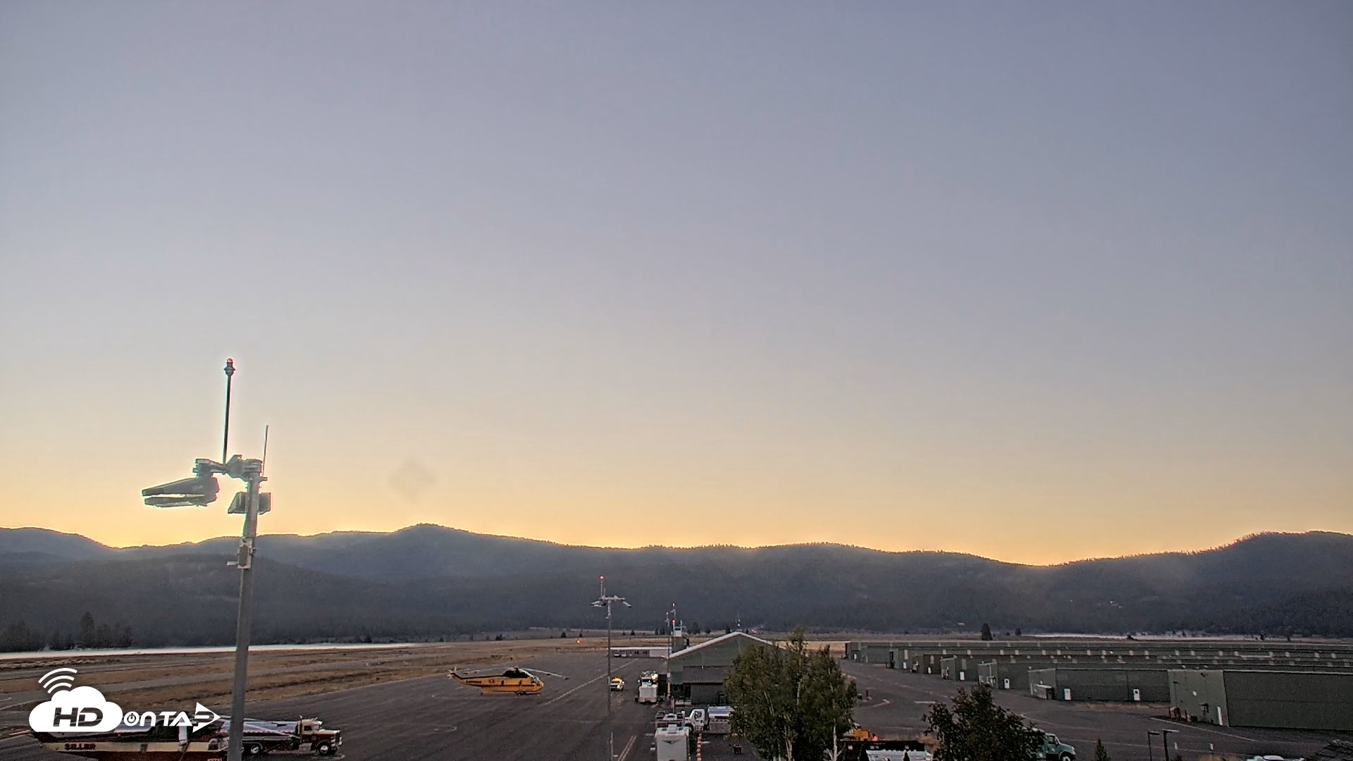 Snapshot of Truckee Tahoe Airport Live Webcam taken Sep 19, 2026, 6:49am PDT