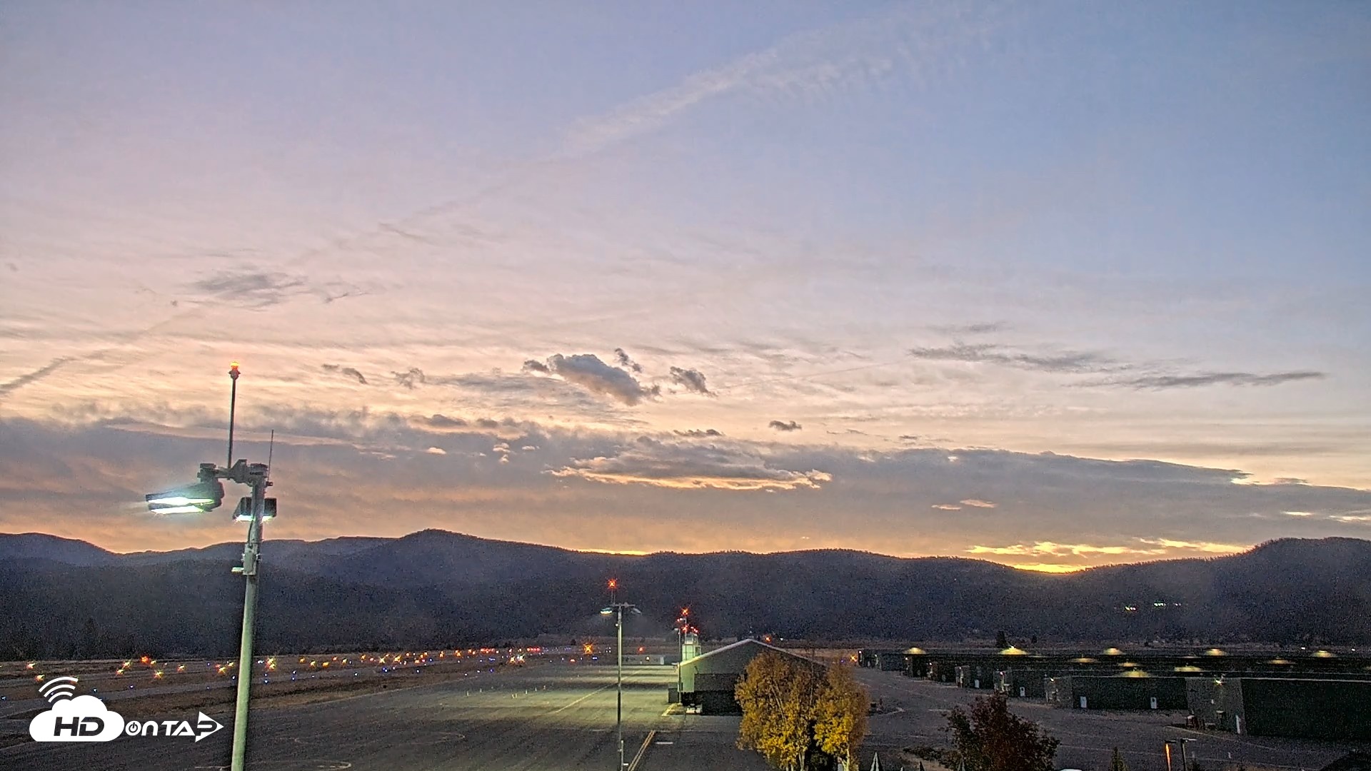 Snapshot of Truckee Tahoe Airport Live Webcam taken Oct 20, 2026, 6:54am PDT