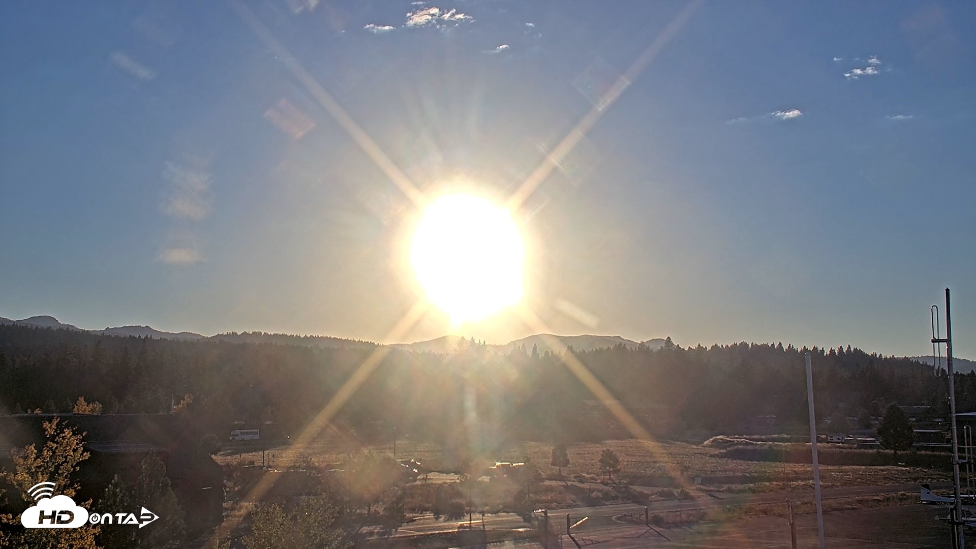 Snapshot of Truckee Tahoe Airport Live Webcam taken Oct 6, 2026, 6:02pm PDT