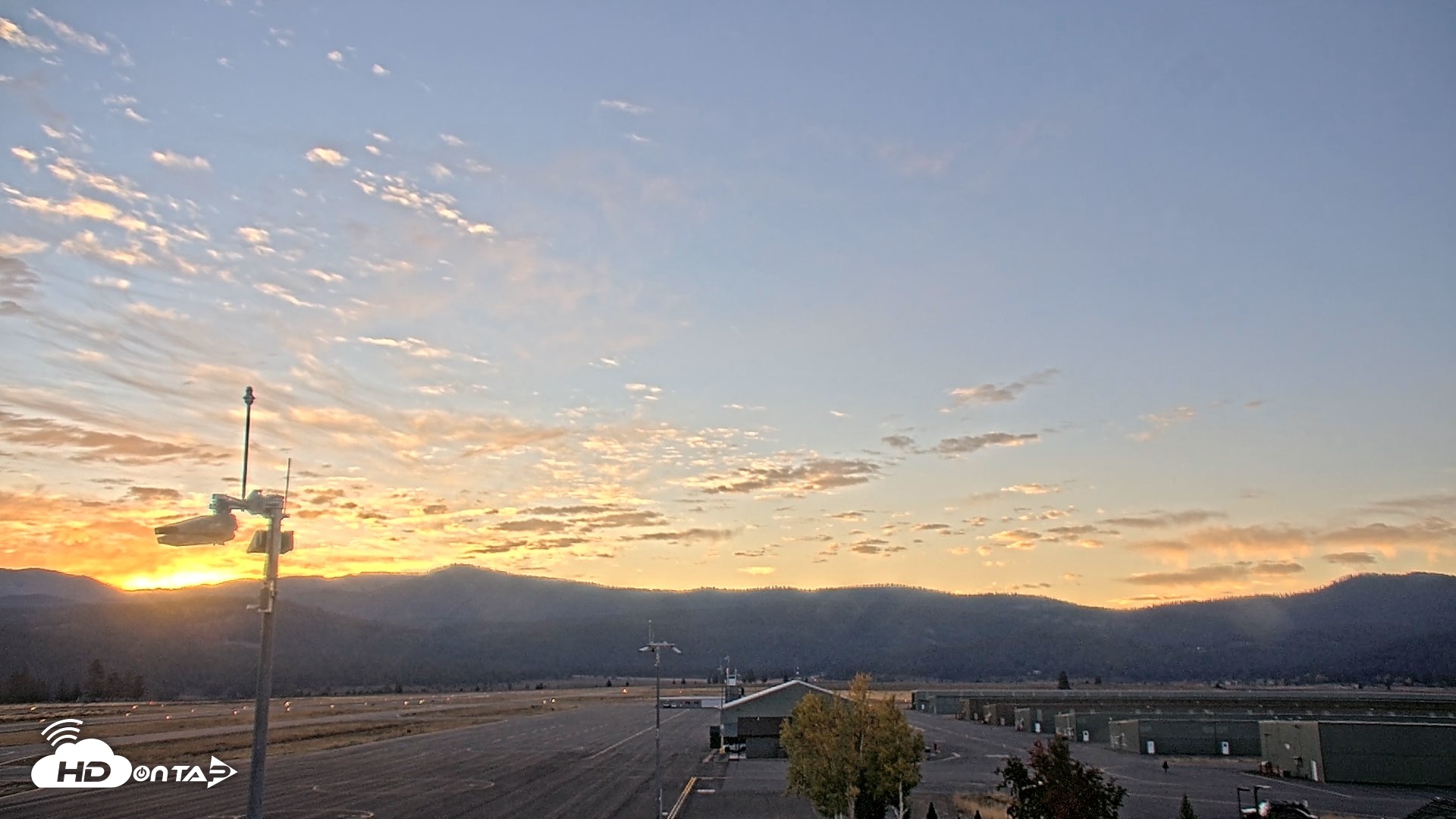 Snapshot of Truckee Tahoe Airport Live Webcam taken Oct 4, 2026, 7:03am PDT