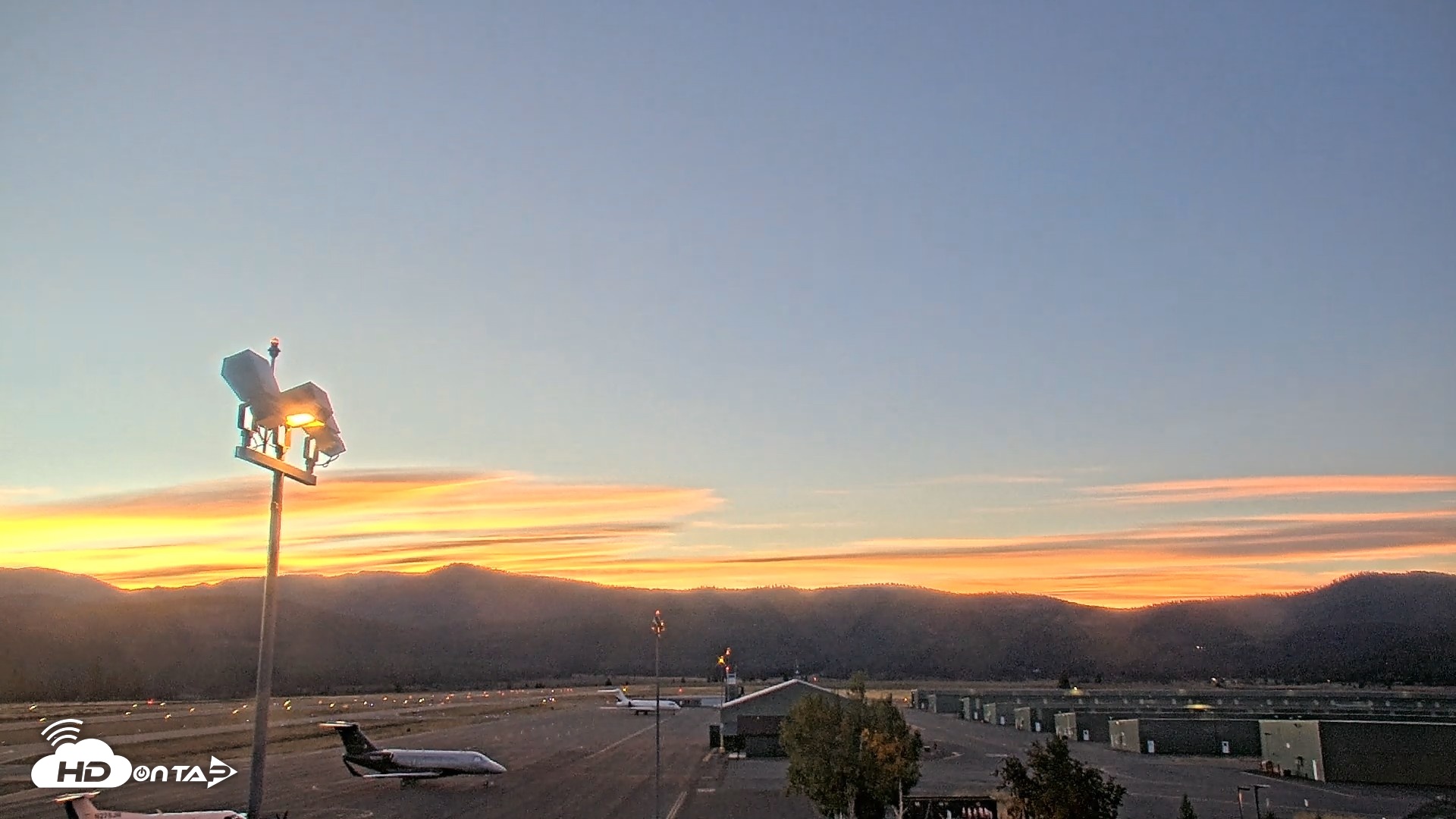 Snapshot of Truckee Tahoe Airport Live Webcam taken Sep 13, 2026, 6:29am PDT
