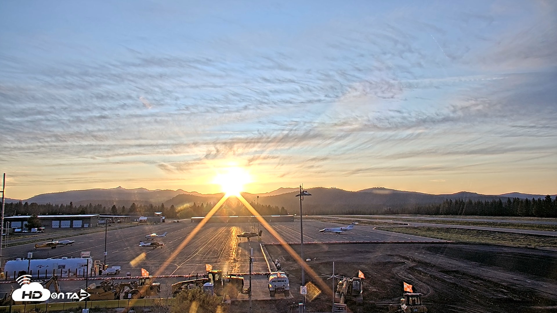 Snapshot of Truckee Tahoe Airport Live Webcam taken Jun 15, 2025, 8:11pm PDT