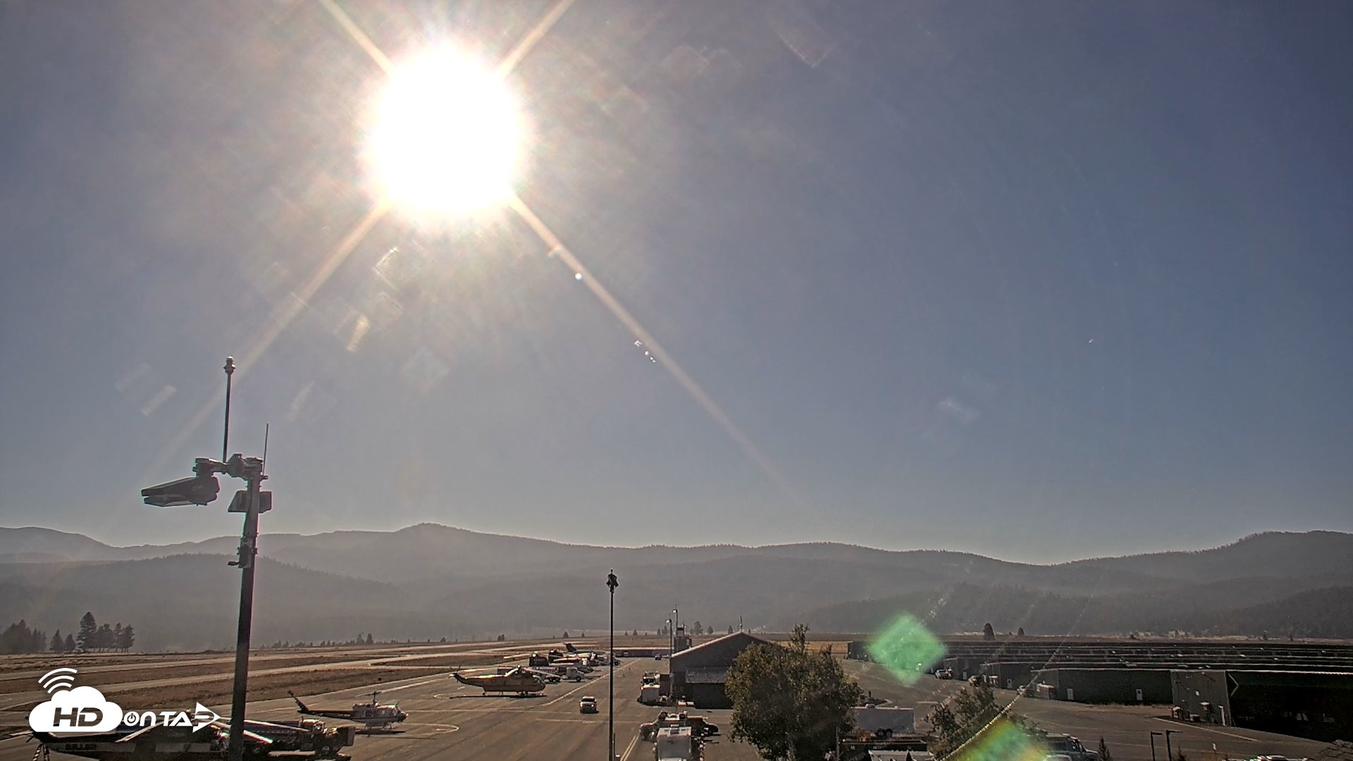 Snapshot of Truckee Tahoe Airport Live Webcam taken Sep 18, 2026, 8:50am PDT