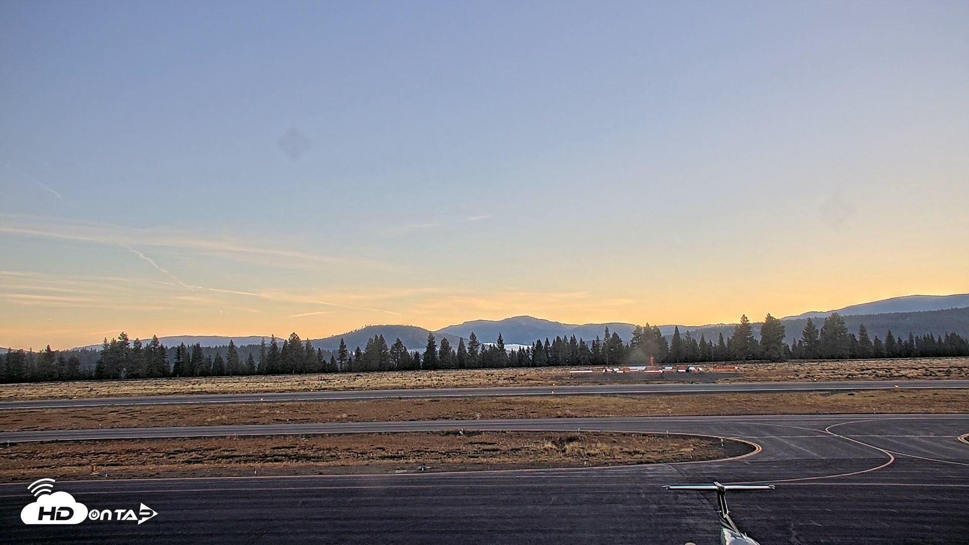 Snapshot of Truckee Tahoe Airport Live Webcam taken Sep 8, 2026, 6:48am PDT