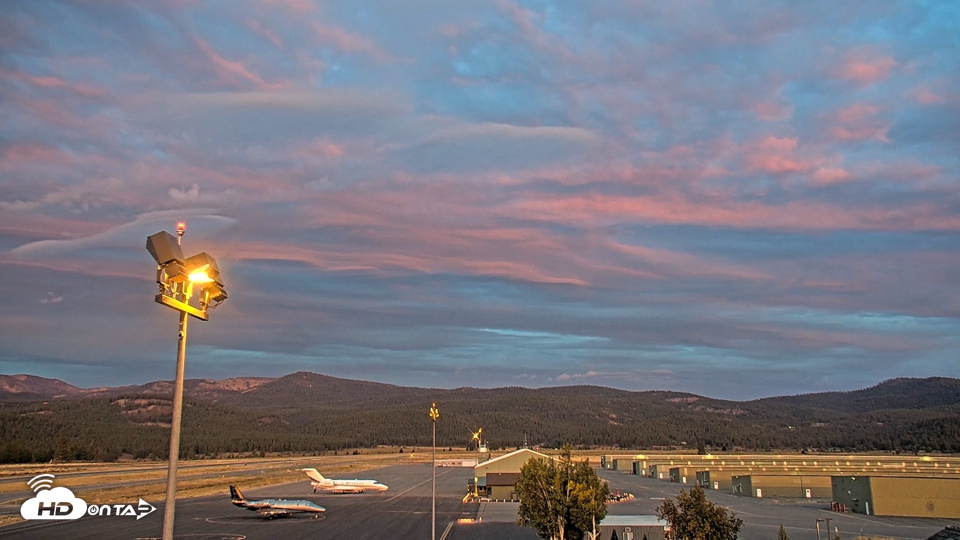Snapshot of Truckee Tahoe Airport Live Webcam taken Aug 27, 2026, 7:48pm PDT