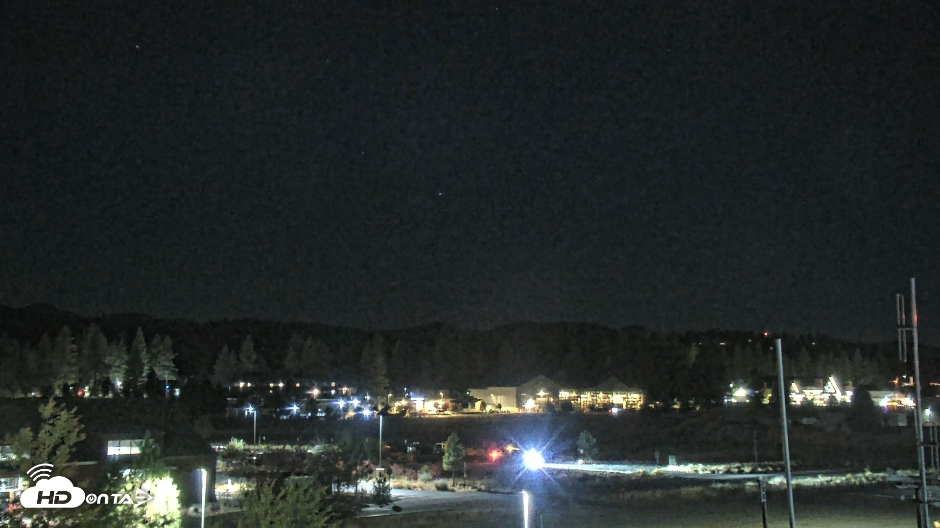 Snapshot of Truckee Tahoe Airport Live Webcam taken Sep 28, 2026, 8:07pm PDT