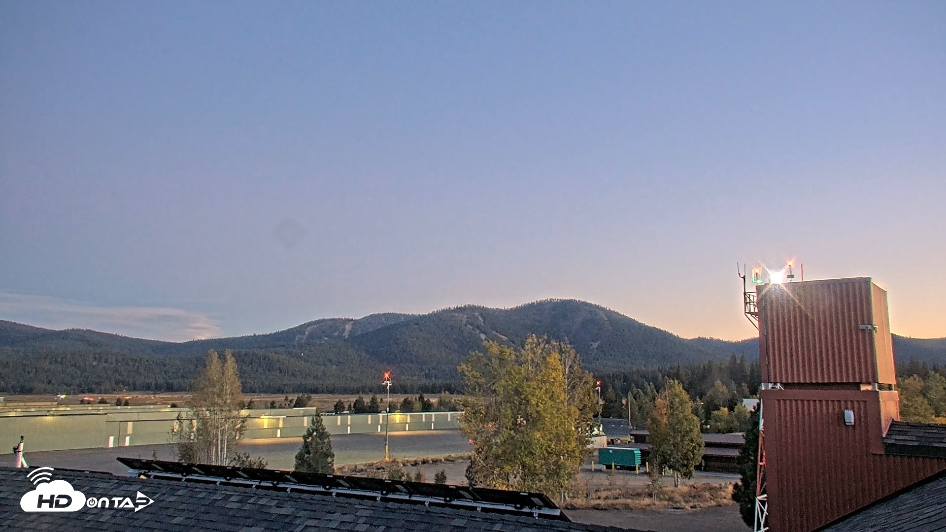 Snapshot of Truckee Tahoe Airport Live Webcam taken Sep 25, 2026, 7:13pm PDT