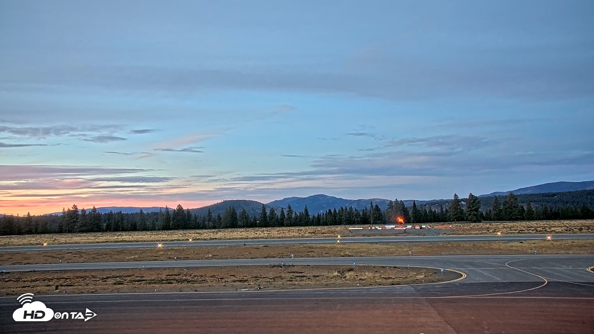Snapshot of Truckee Tahoe Airport Live Webcam taken Sep 9, 2026, 7:32pm PDT