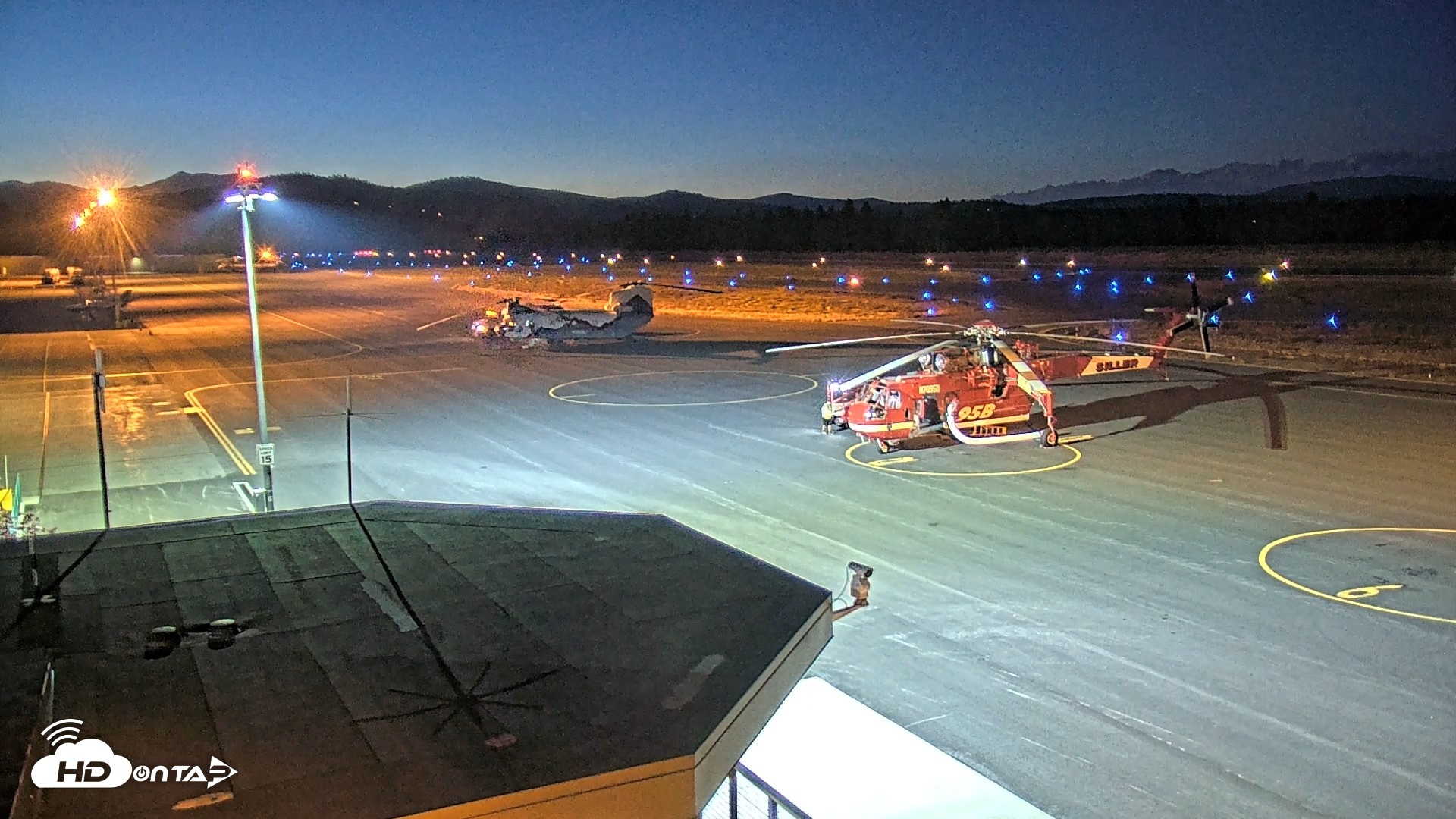 Snapshot of Truckee Tahoe Airport Live Webcam taken Sep 16, 2026, 7:55pm PDT