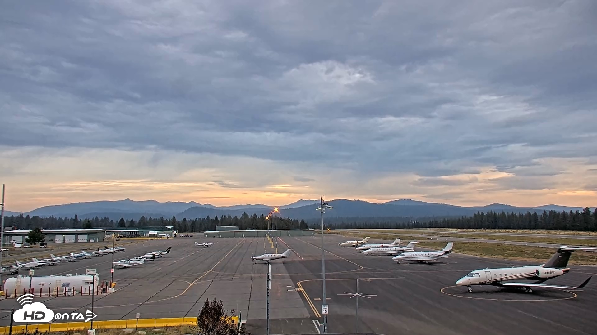 Snapshot of Truckee Tahoe Airport Live Webcam taken Aug 28, 2026, 6:41am PDT