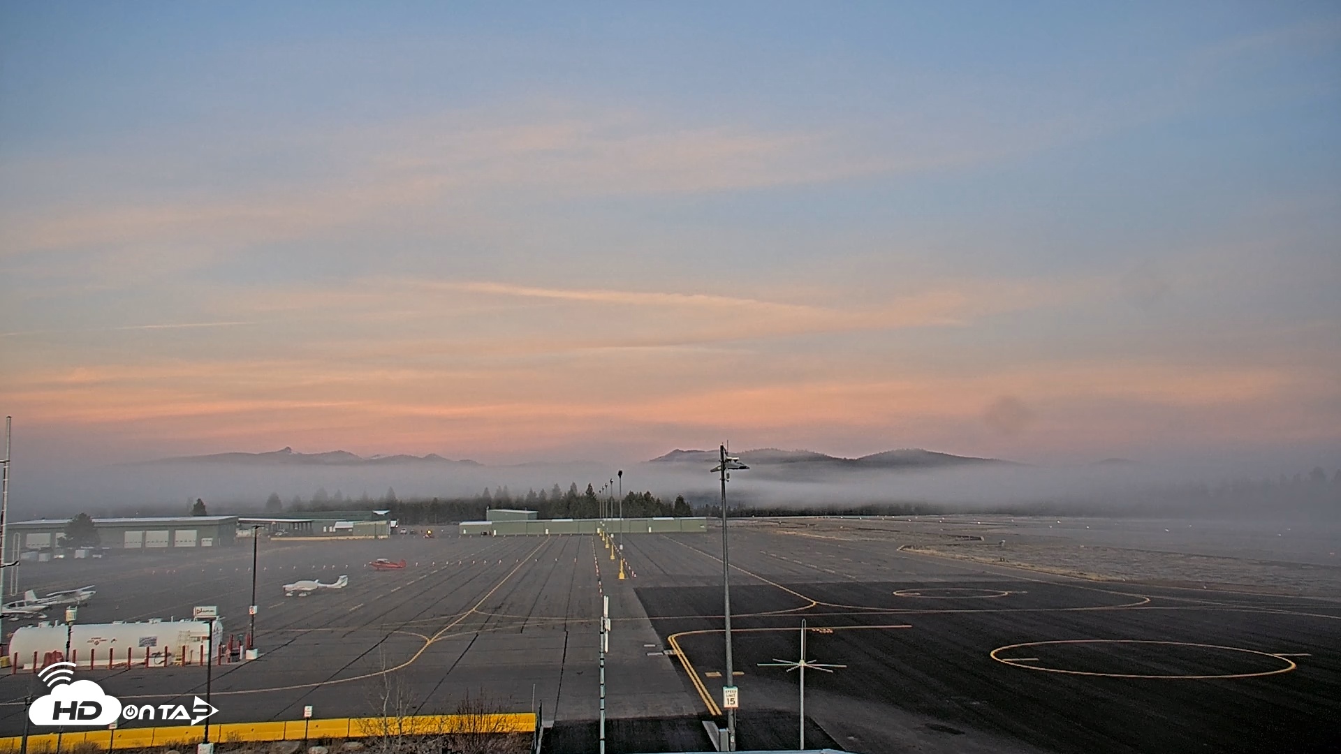 Snapshot of Truckee Tahoe Airport Live Webcam taken Nov 10, 2025, 6:36am PST