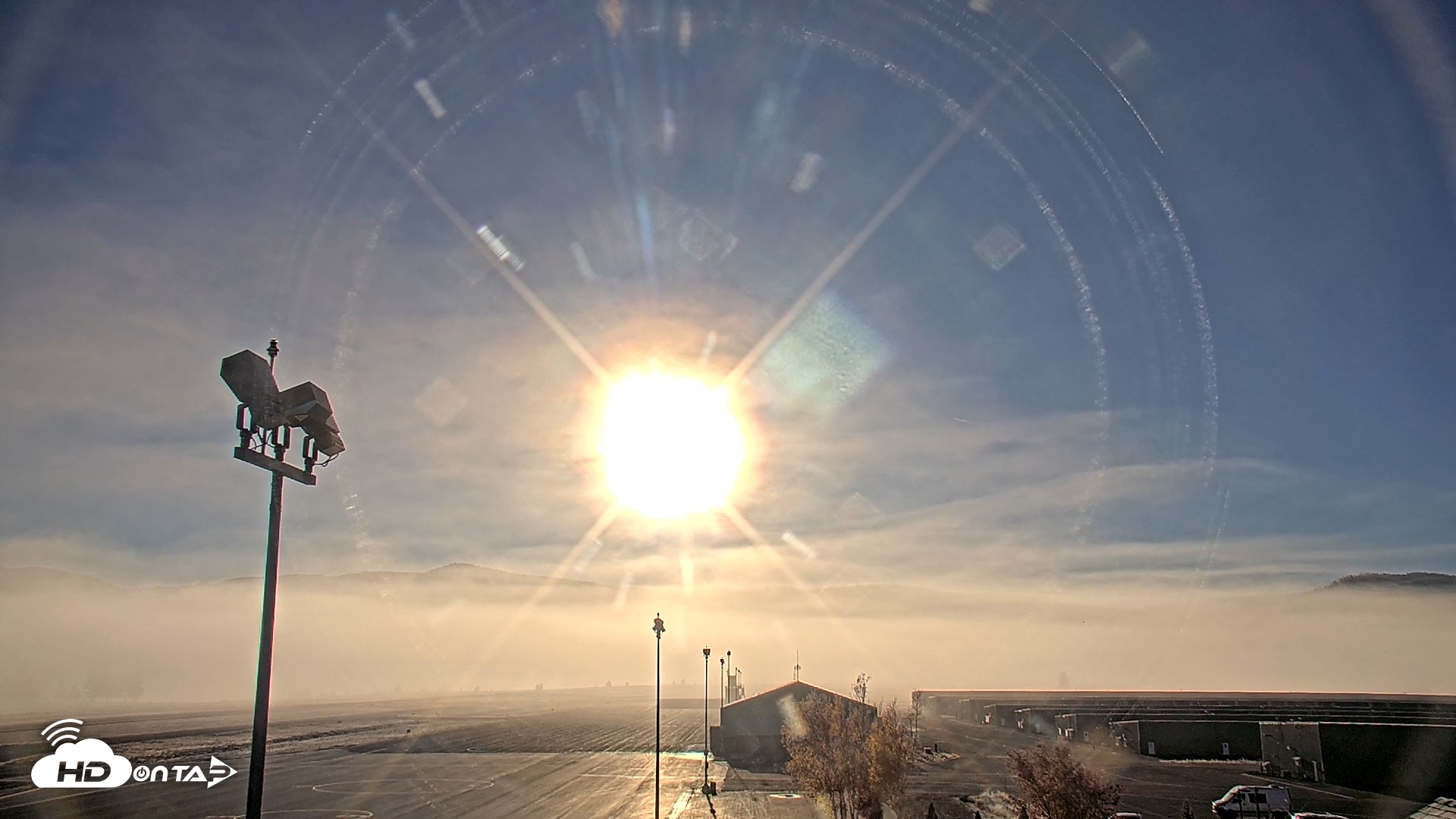 Snapshot of Truckee Tahoe Airport Live Webcam taken Oct 28, 2025, 8:25am PDT