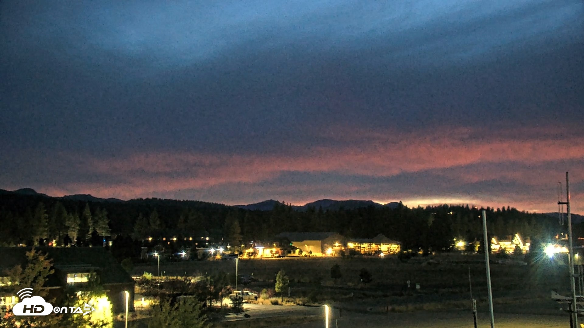Snapshot of Truckee Tahoe Airport Live Webcam taken Oct 2, 2026, 7:19pm PDT