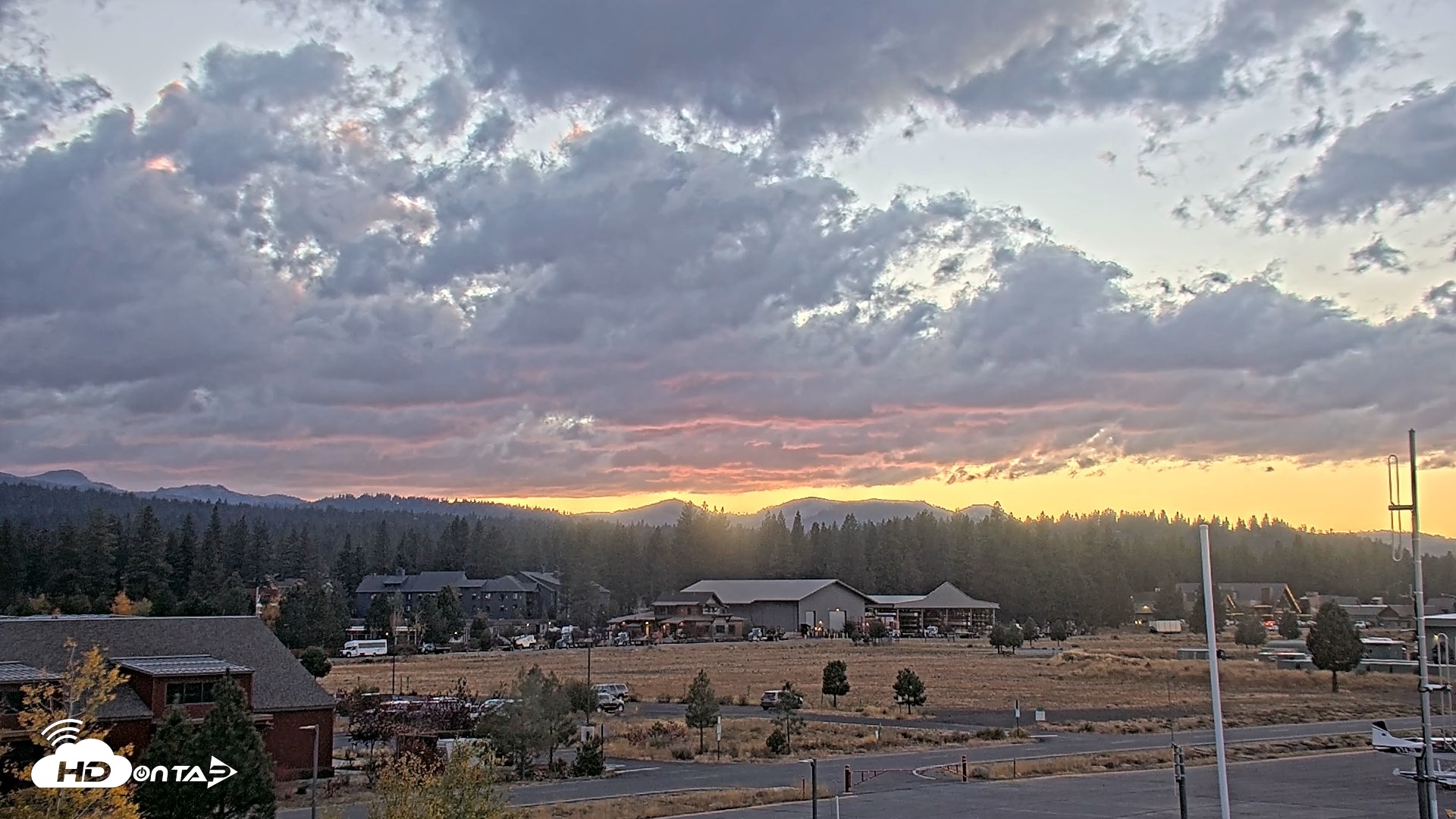 Snapshot of Truckee Tahoe Airport Live Webcam taken Oct 11, 2026, 6:31pm PDT