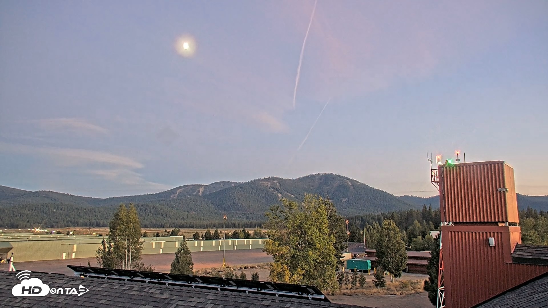 Snapshot of Truckee Tahoe Airport Live Webcam taken Aug 22, 2026, 8:05pm PDT