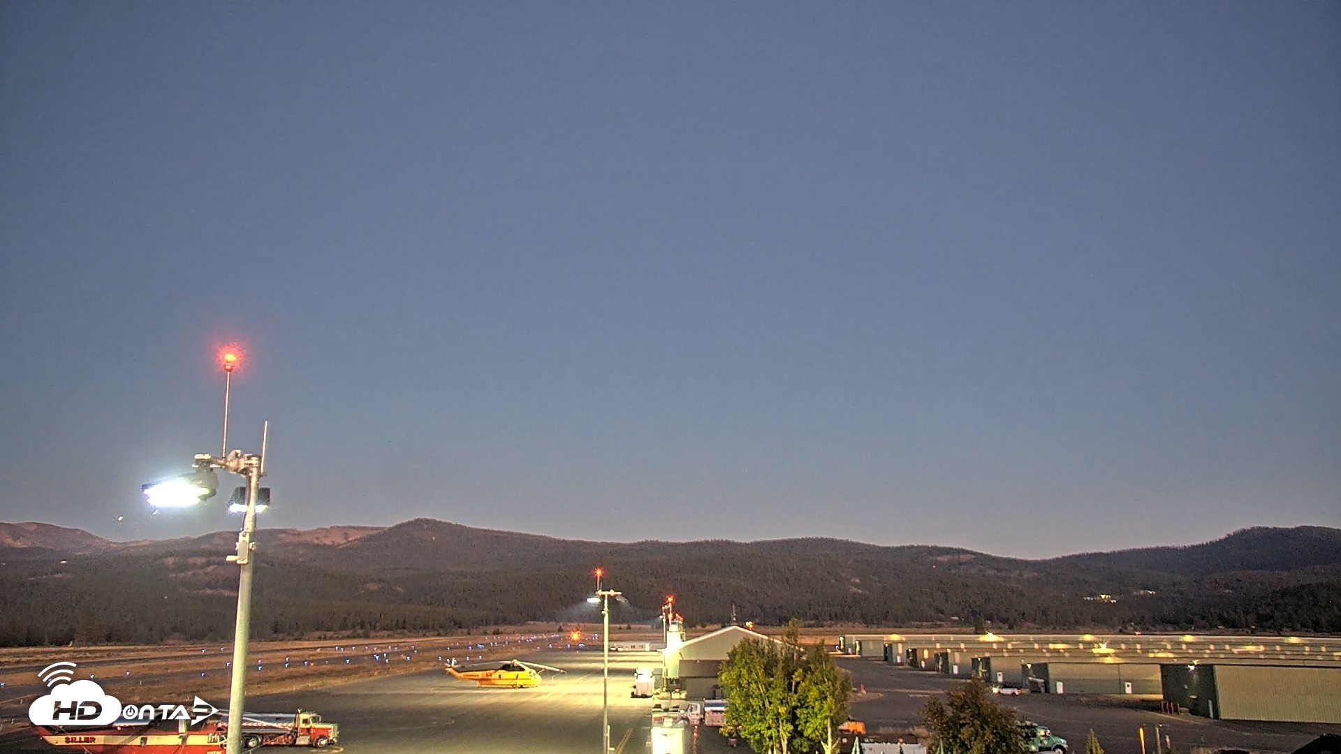 Snapshot of Truckee Tahoe Airport Live Webcam taken Sep 18, 2026, 7:31pm PDT