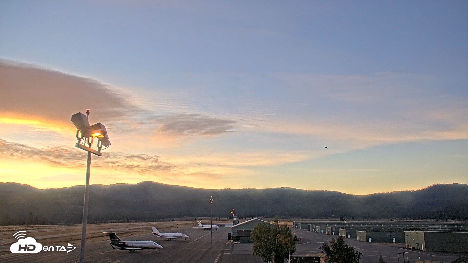 Snapshot of Truckee Tahoe Airport Live Webcam taken Sep 12, 2026, 6:35am PDT