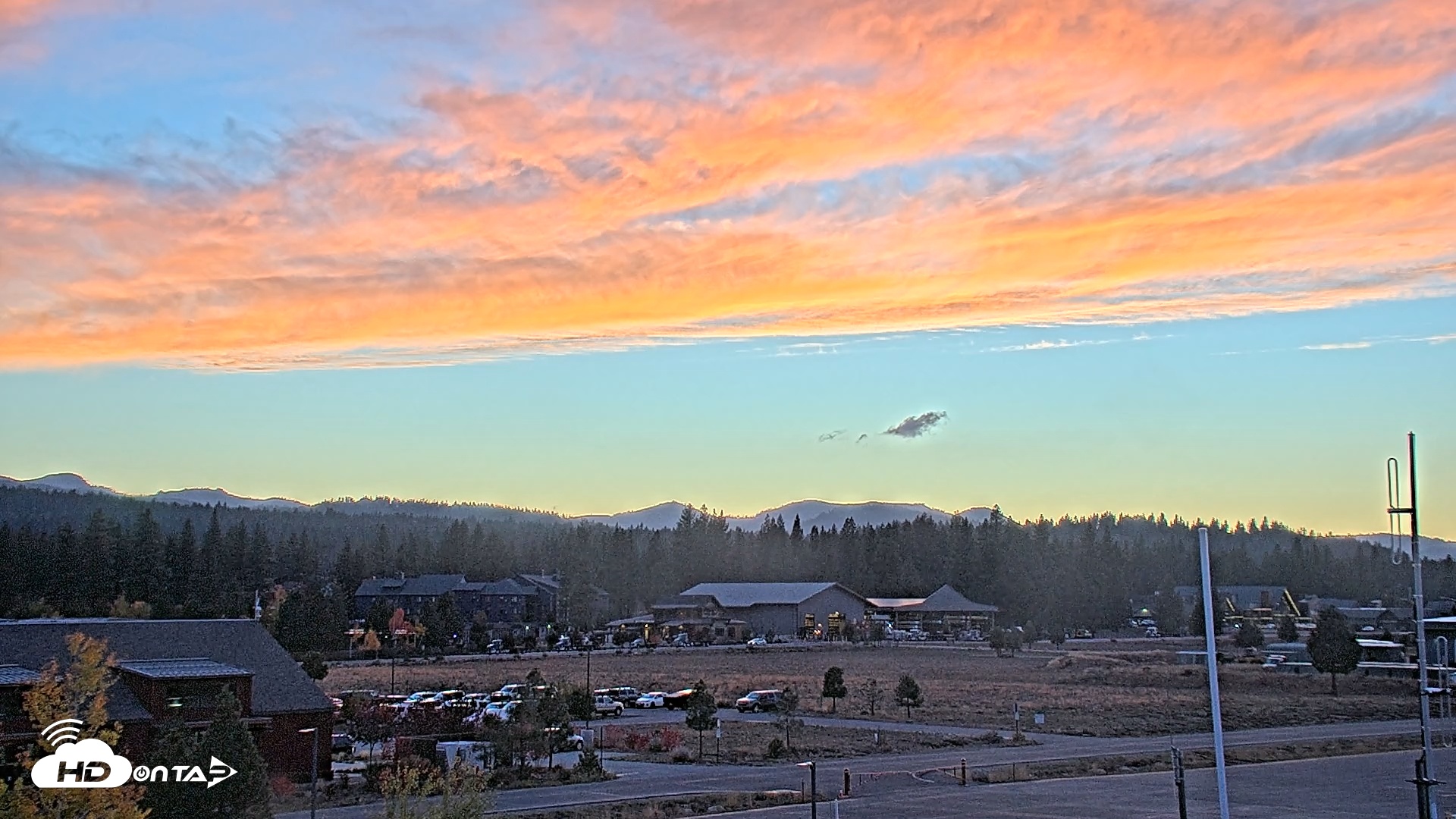 Snapshot of Truckee Tahoe Airport Live Webcam taken Oct 8, 2025, 6:40pm PDT