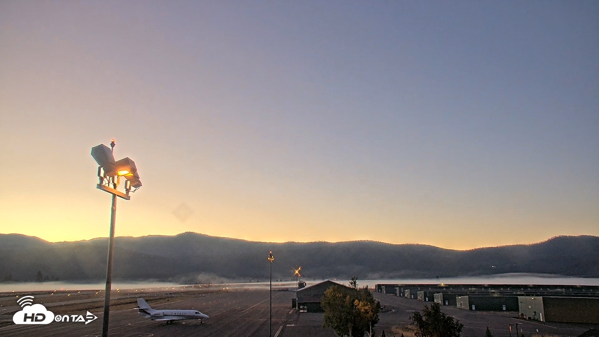 Snapshot of Truckee Tahoe Airport Live Webcam taken Sep 8, 2026, 6:20am PDT