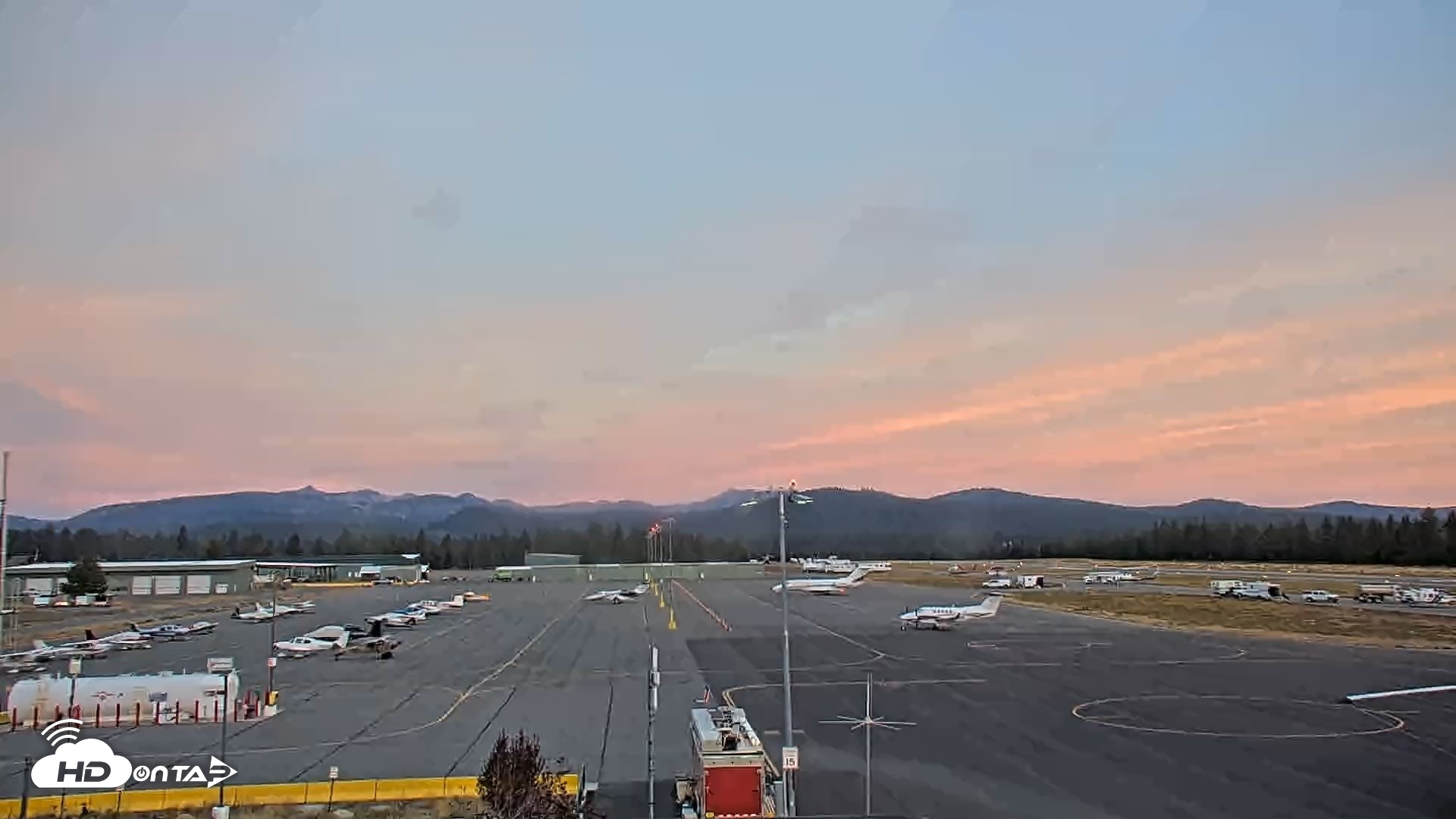 Snapshot of Truckee Tahoe Airport Live Webcam taken Sep 20, 2026, 6:46am PDT