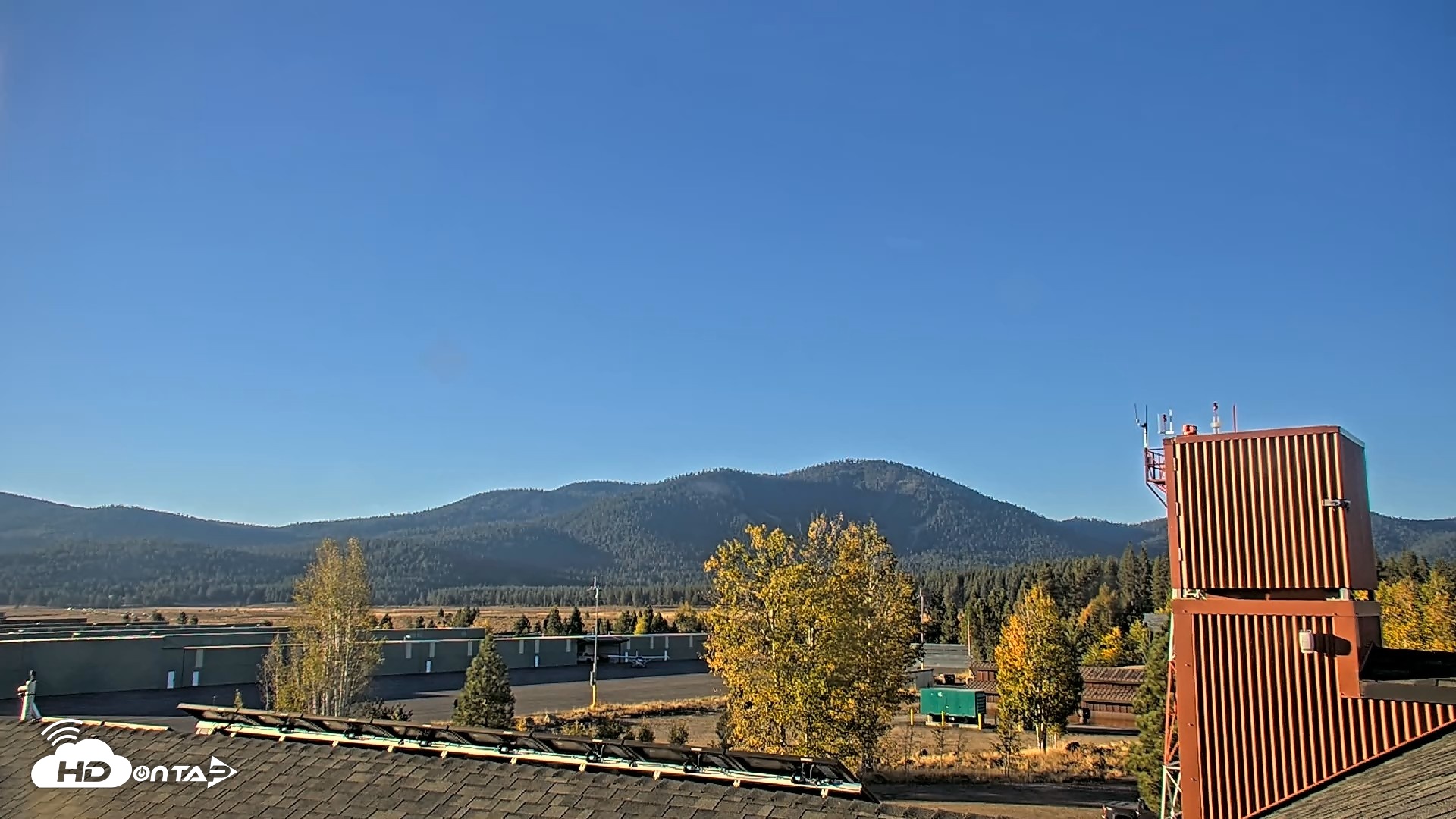 Snapshot of Truckee Tahoe Airport Live Webcam taken Sep 30, 2026, 7:48am PDT