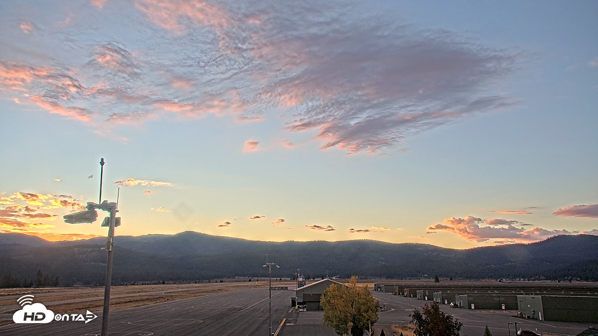 Snapshot of Truckee Tahoe Airport Live Webcam taken Oct 5, 2026, 7:01am PDT