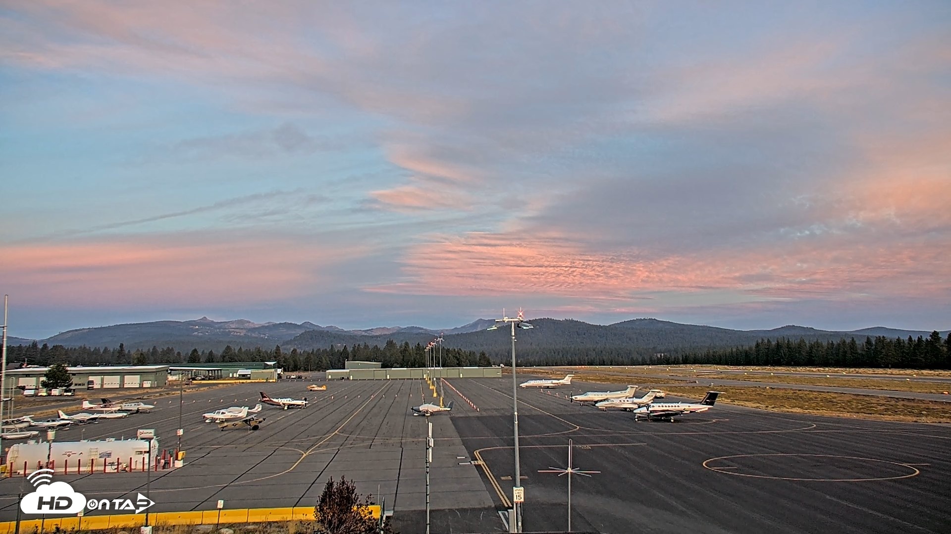 Snapshot of Truckee Tahoe Airport Live Webcam taken Oct 2, 2026, 6:53am PDT