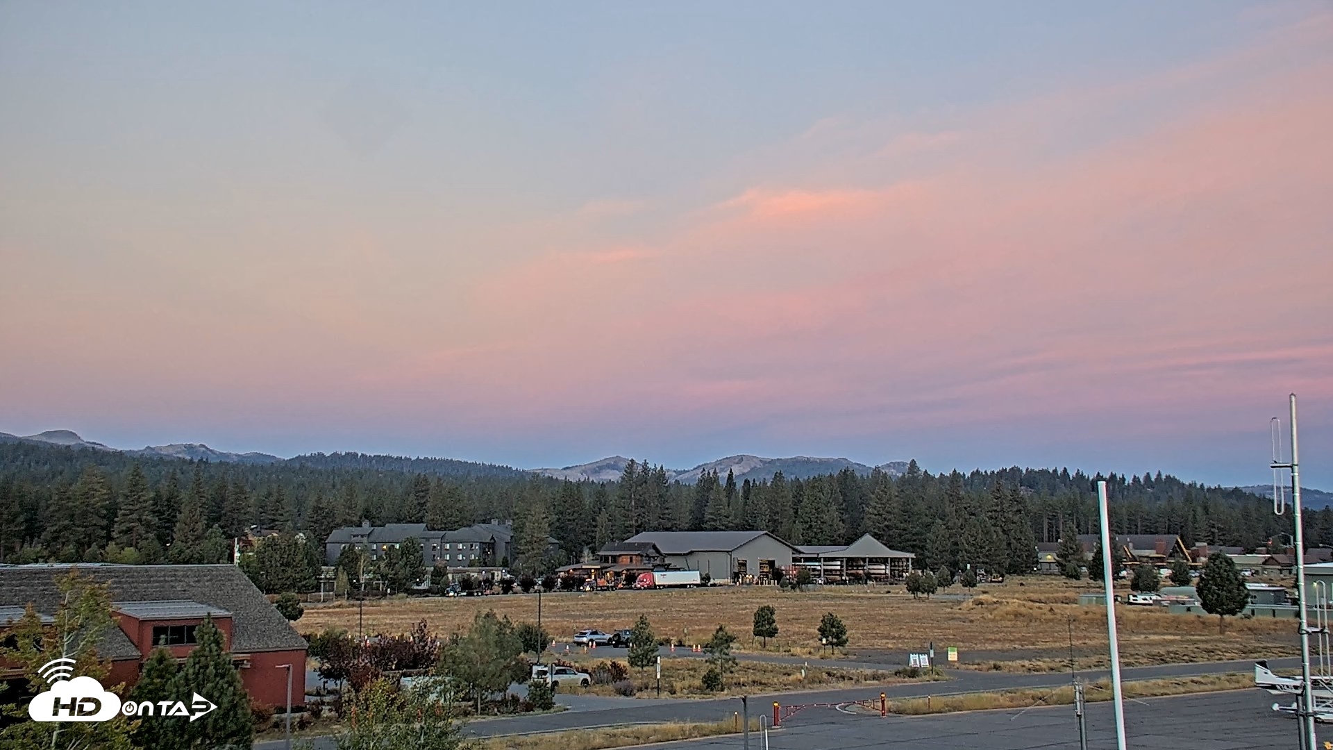 Snapshot of Truckee Tahoe Airport Live Webcam taken Sep 9, 2026, 6:30am PDT