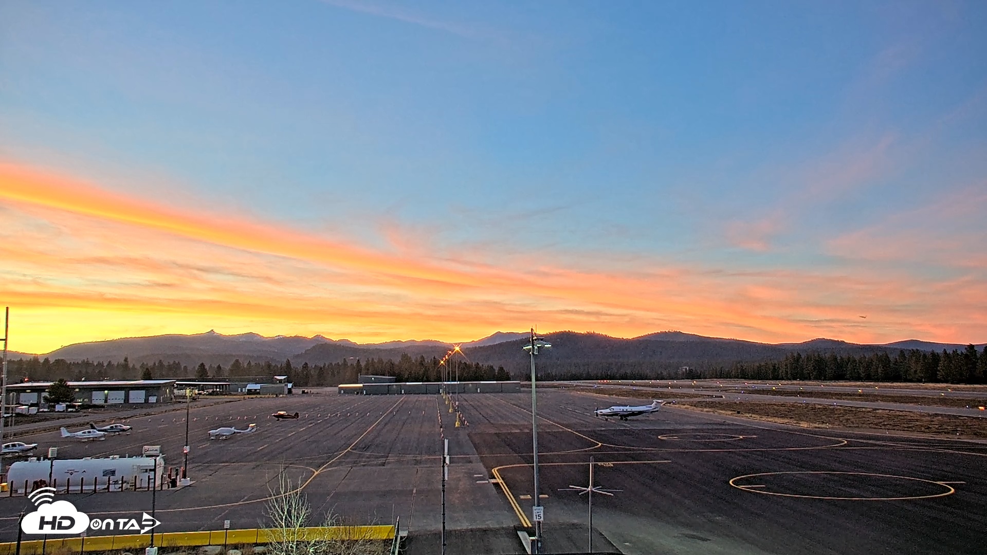 Snapshot of Truckee Tahoe Airport Live Webcam taken Nov 8, 2025, 5:06pm PST