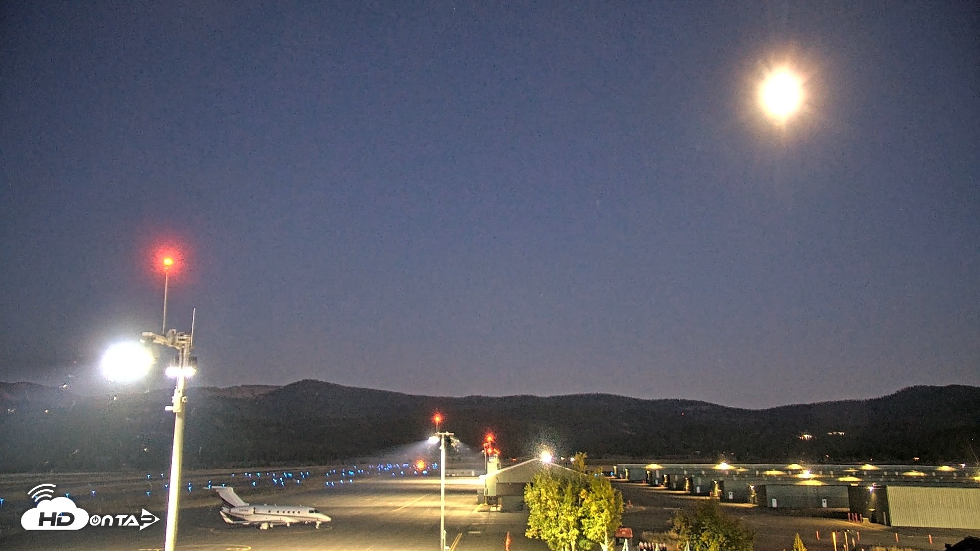 Snapshot of Truckee Tahoe Airport Live Webcam taken Sep 22, 2026, 7:33pm PDT