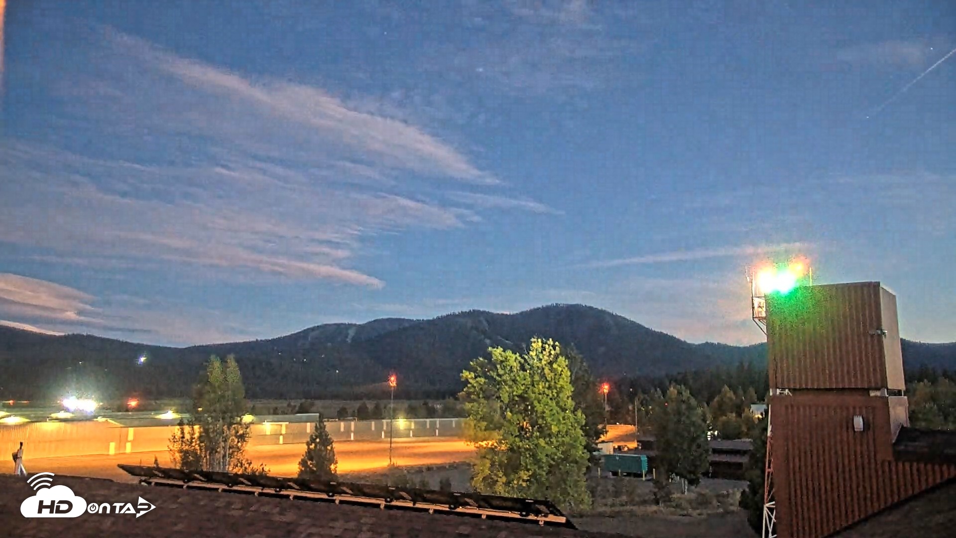Snapshot of Truckee Tahoe Airport Live Webcam taken Sep 10, 2026, 7:52pm PDT