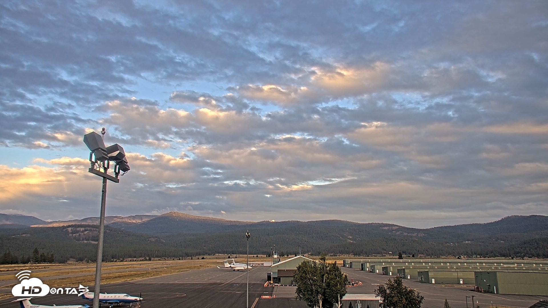 Snapshot of Truckee Tahoe Airport Live Webcam taken Aug 28, 2026, 7:15pm PDT