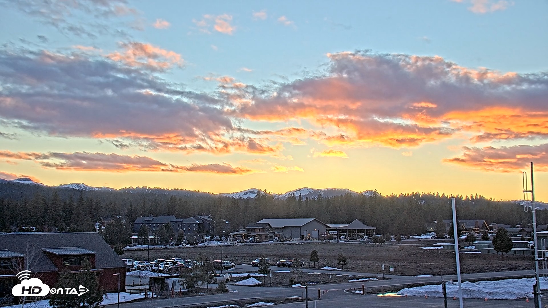 Snapshot of Truckee Tahoe Airport Live Webcam taken Mar 5, 2026, 5:57pm PST