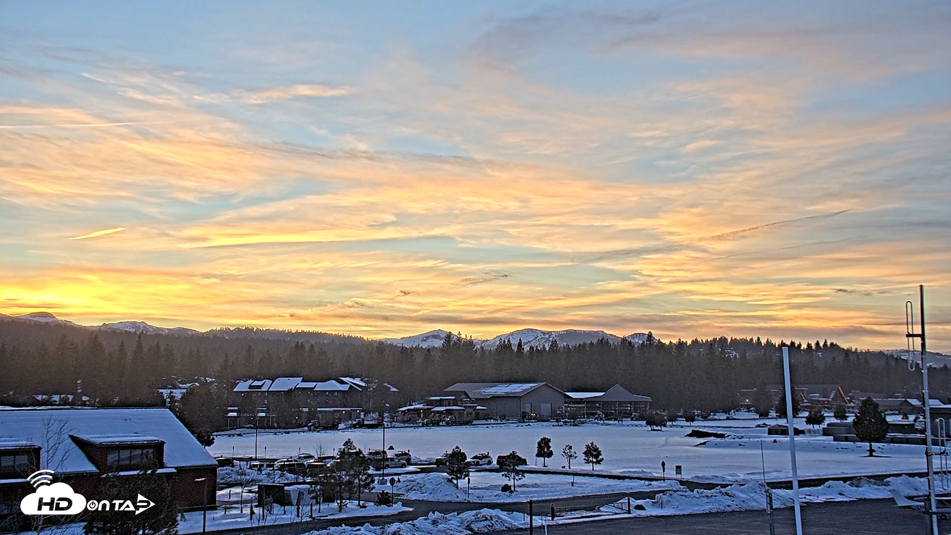 Snapshot of Truckee Tahoe Airport Live Webcam taken Jan 17, 2026, 5:06pm PST