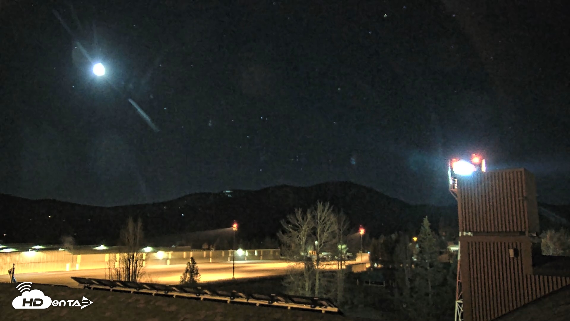 Snapshot of Truckee Tahoe Airport Live Webcam taken Apr 19, 2025, 4:10am PDT