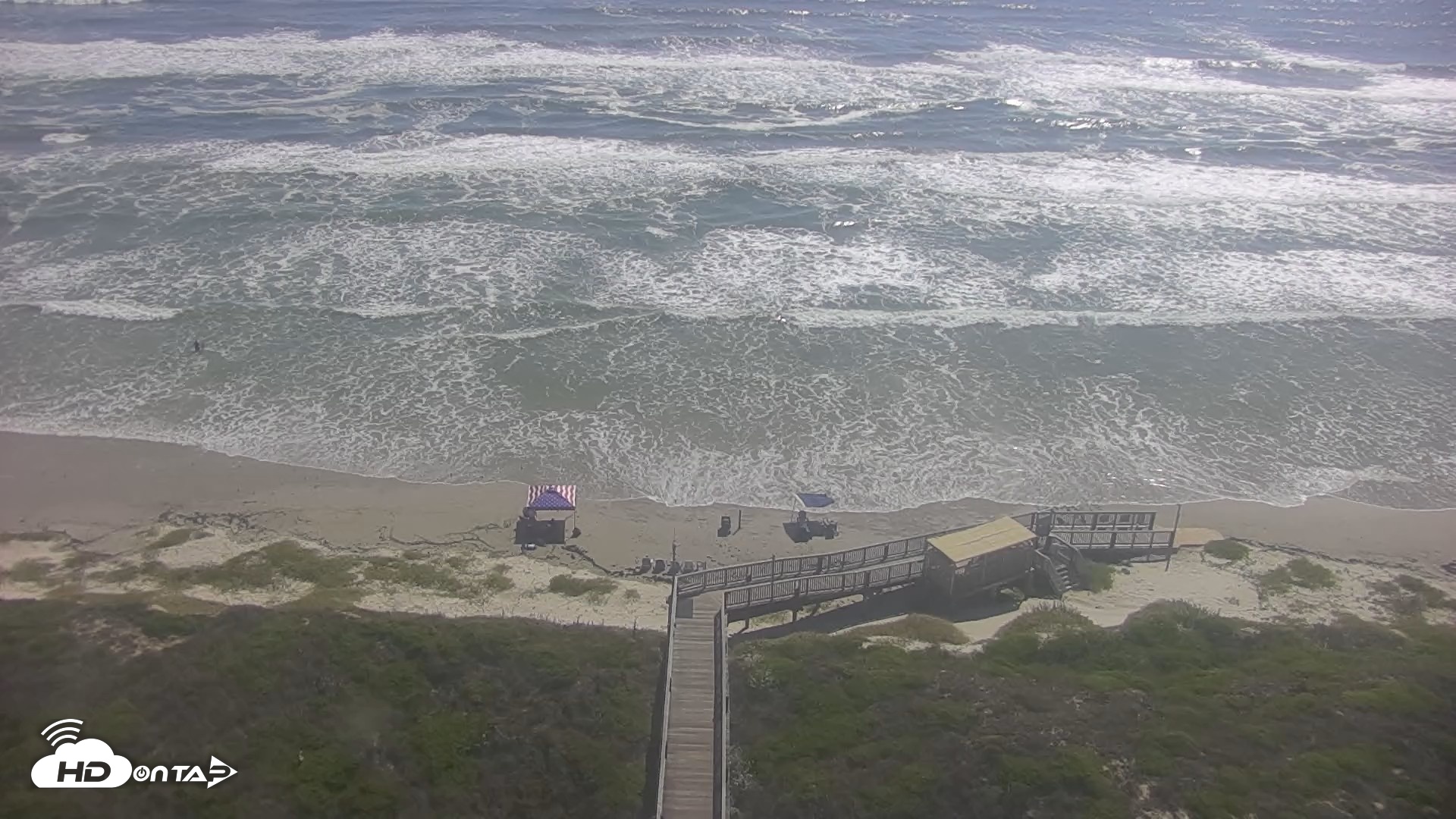 Snapshot of Port Aransas Beach Live Webcam taken Oct 9, 2026, 11:52am CDT