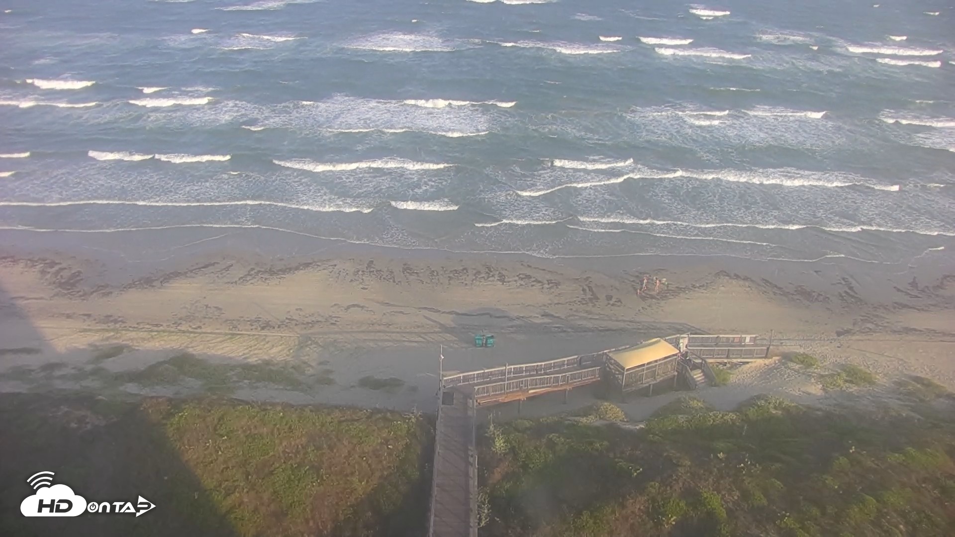 Snapshot of Port Aransas Beach Live Webcam taken Sep 30, 2026, 6:12pm CDT