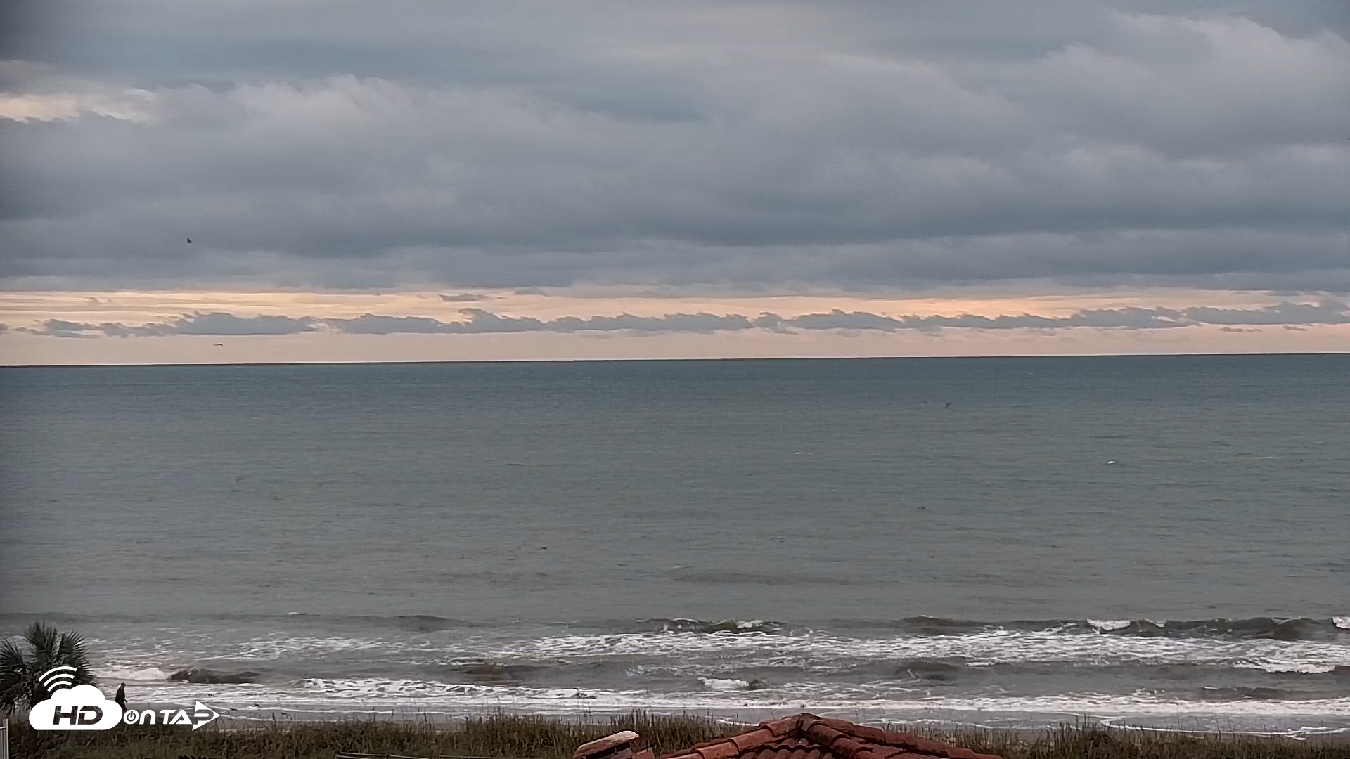 Snapshot of Boulineaus Cherry Grove Beach Live Cam taken Oct 30, 2025, 7:30am EDT