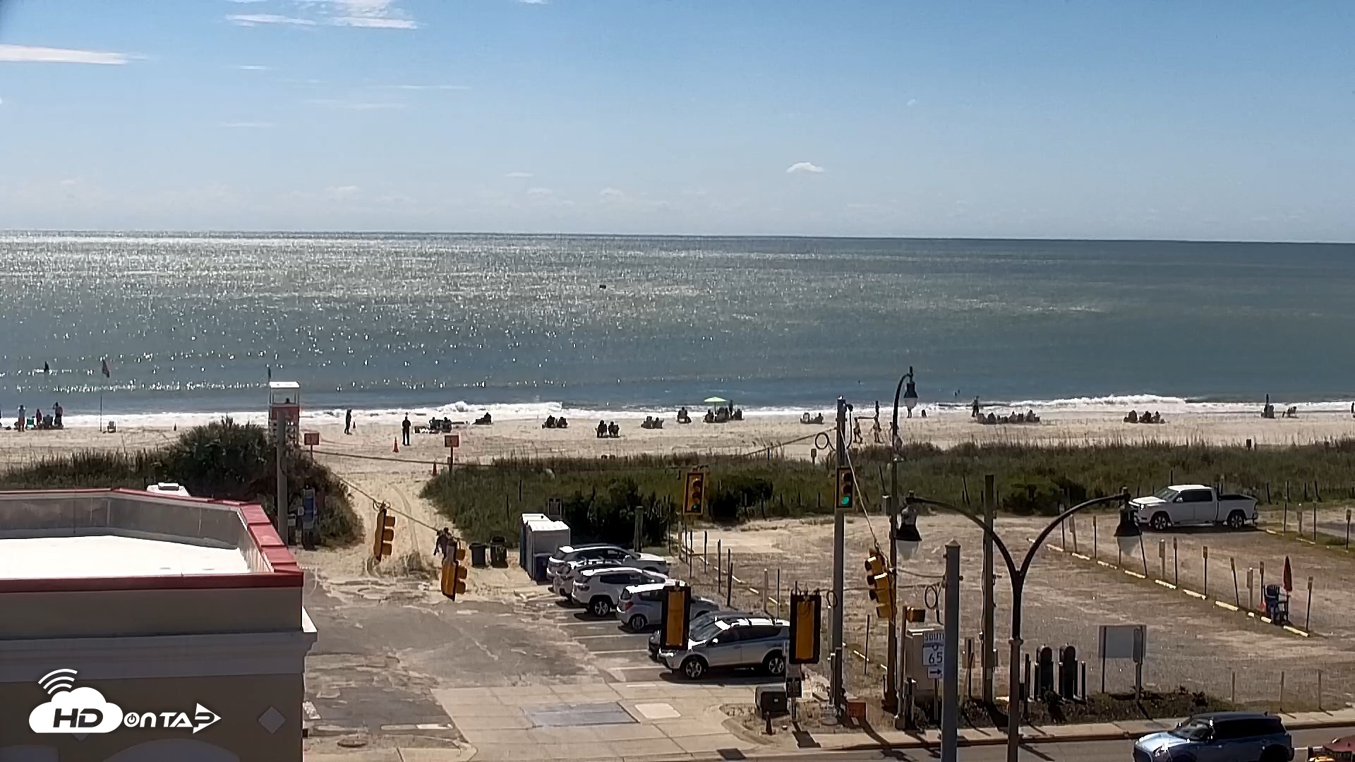 Snapshot of Boulineaus Cherry Grove Beach Live Cam taken Sep 25, 2026, 12:29pm EDT