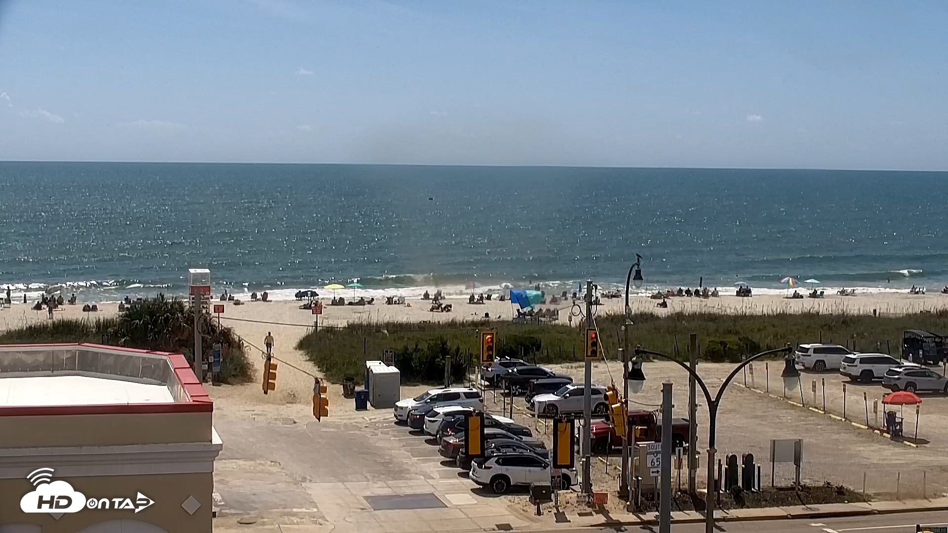 Snapshot of Boulineaus Cherry Grove Beach Live Cam taken Sep 16, 2026, 12:43pm EDT