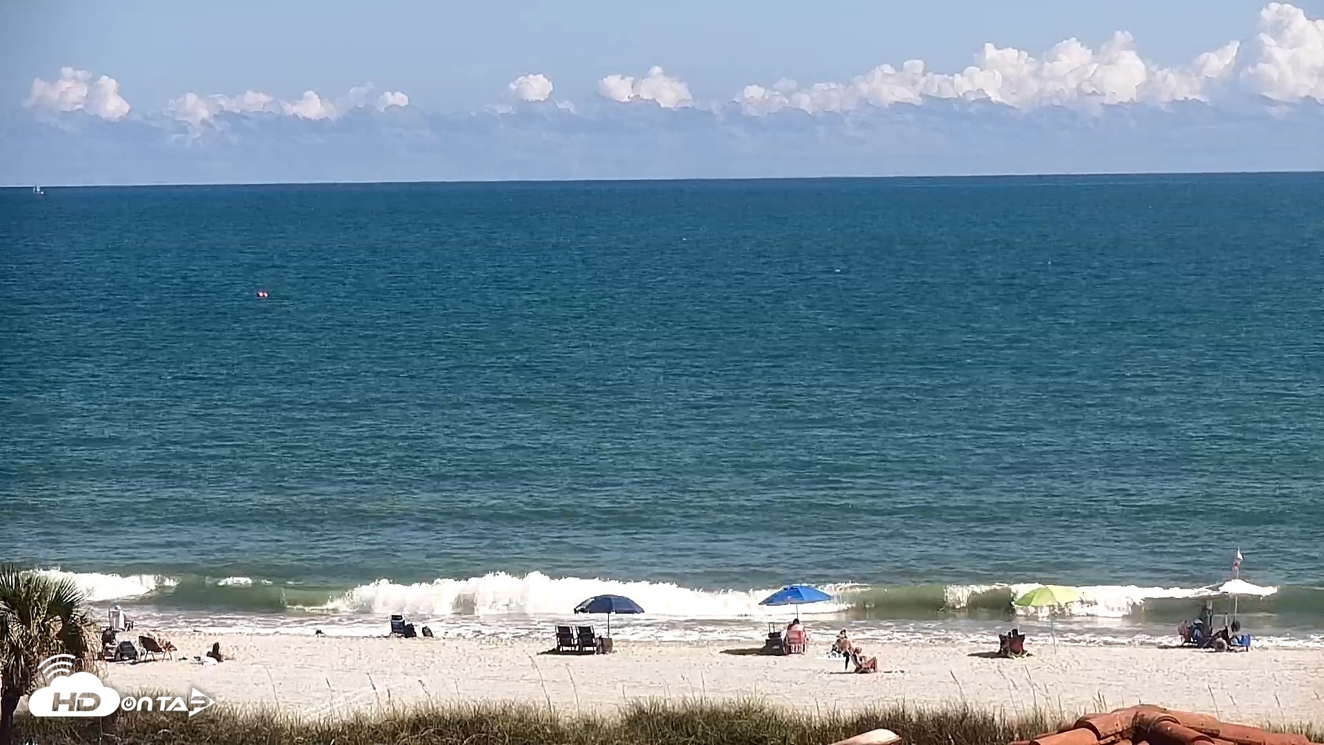 Snapshot of Boulineaus Cherry Grove Beach Live Cam taken Sep 3, 2026, 3:27pm EDT
