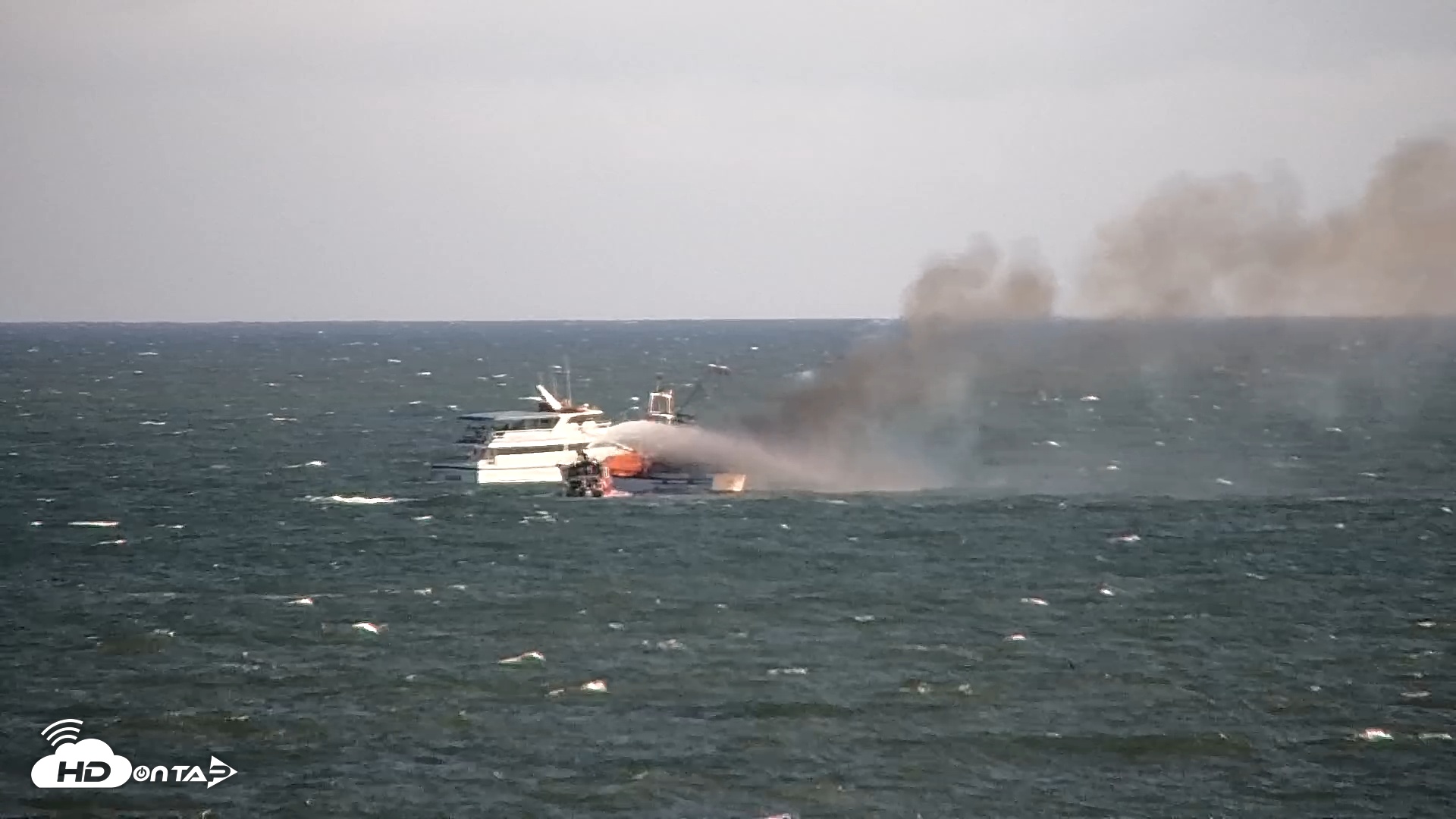 Snapshot of Boulineaus Cherry Grove Beach Live Cam taken Oct 6, 2025, 4:28pm EDT