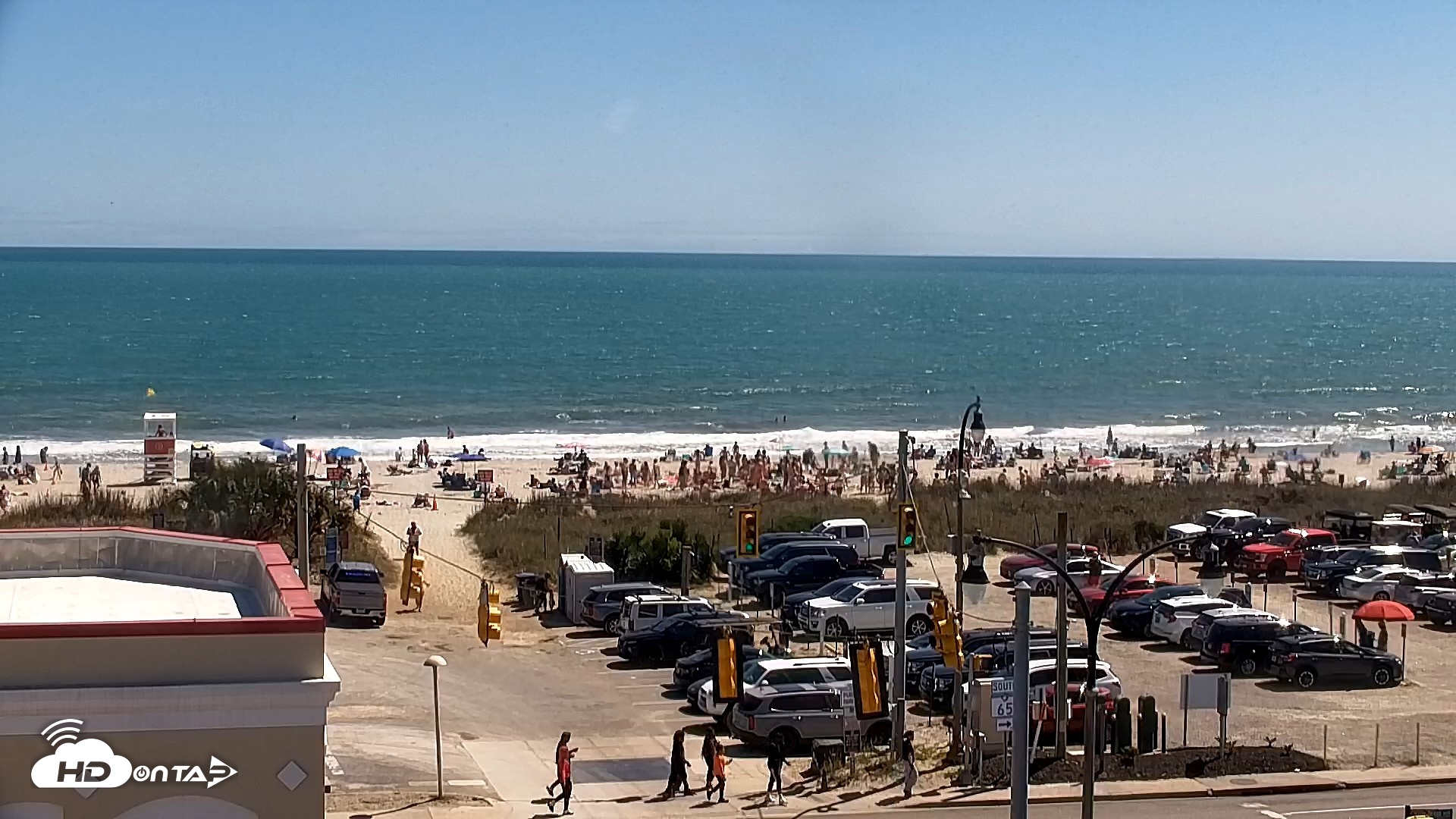 Snapshot of Boulineaus Cherry Grove Beach Live Cam taken Apr 10, 2026, 2:44pm EDT