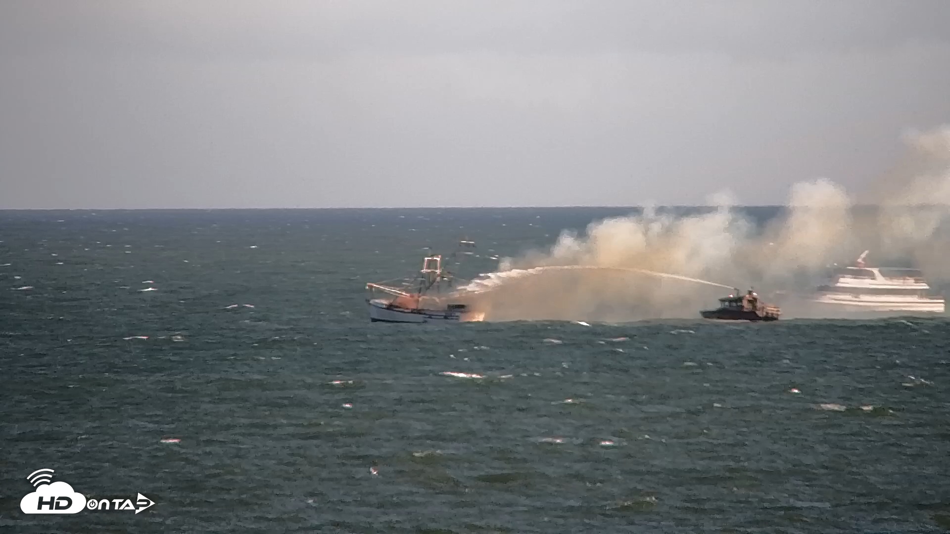 Snapshot of Boulineaus Cherry Grove Beach Live Cam taken Oct 6, 2025, 4:29pm EDT